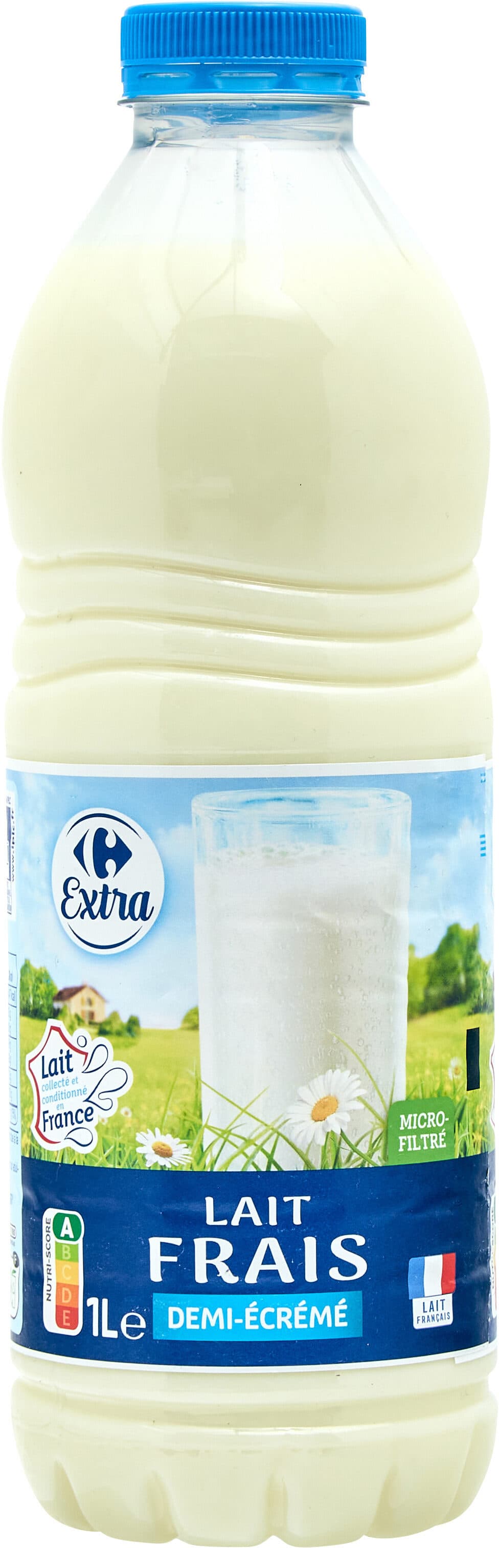 CMI (Carrefour Marchandises Internationales) Lait frais demi-écrémé packshot