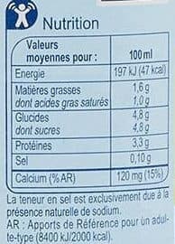 CMI (Carrefour Marchandises Internationales) Lait frais demi-écrémé packshot