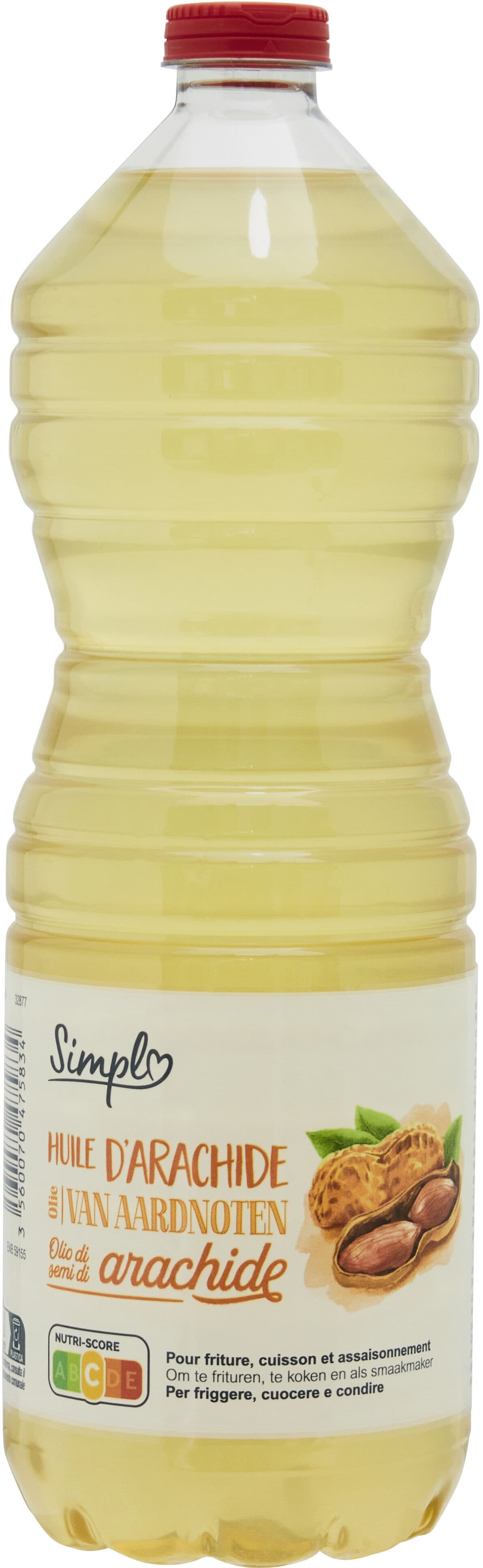 Carrefour Huile d'arachide packshot