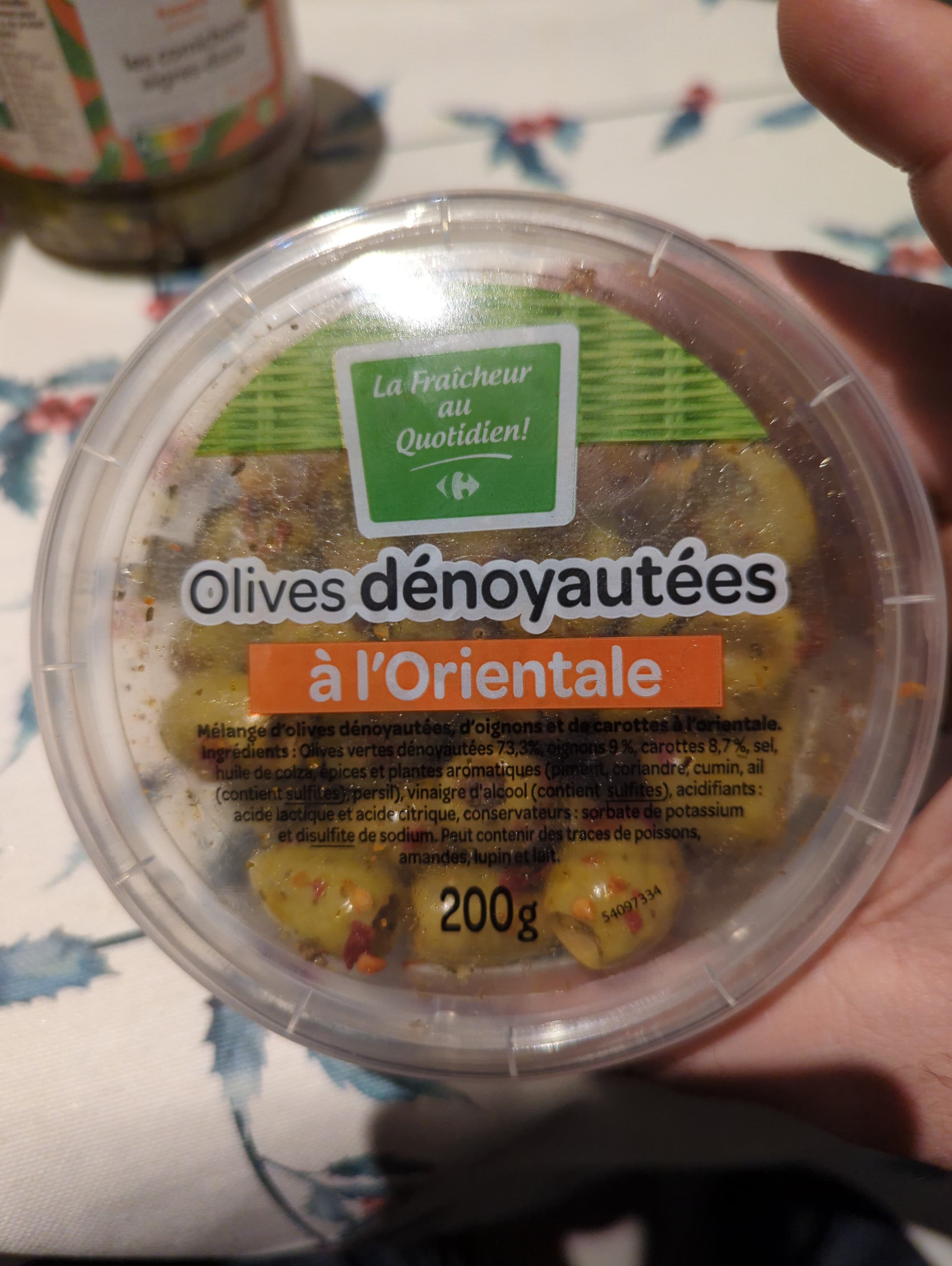 Carrefour Olives orientales packshot