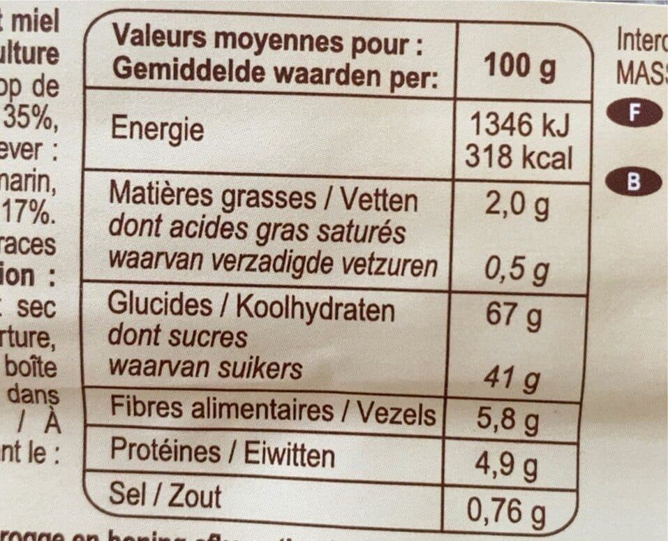 Carrefour BIO Pain d'épices packshot