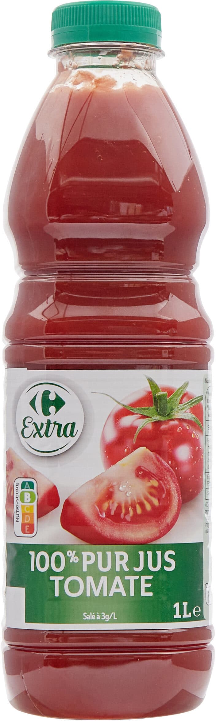 CMI (Carrefour Marchandises Internationales) 100% pur jus tomate packshot