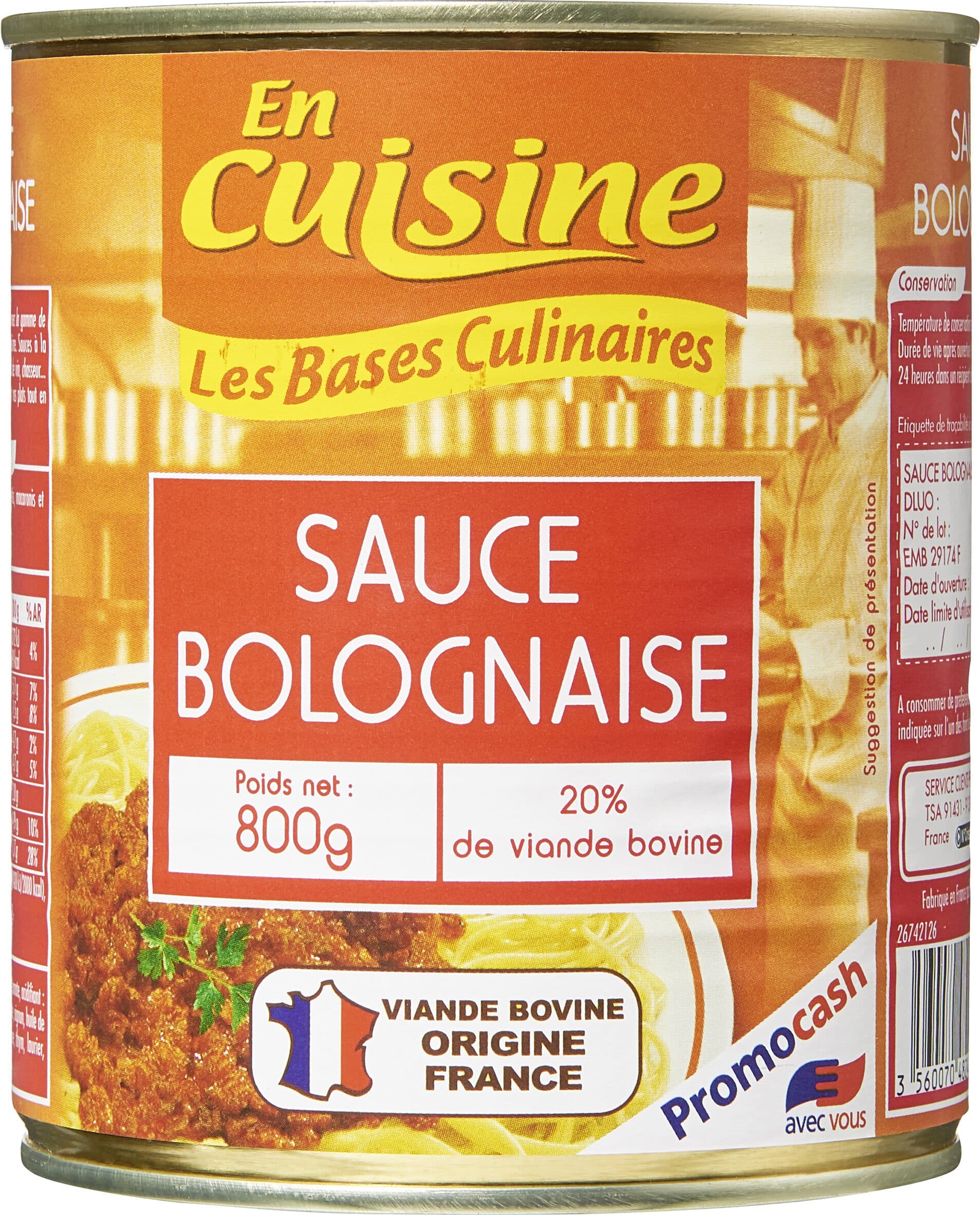 Carrefour Sauce Bolognaise packshot