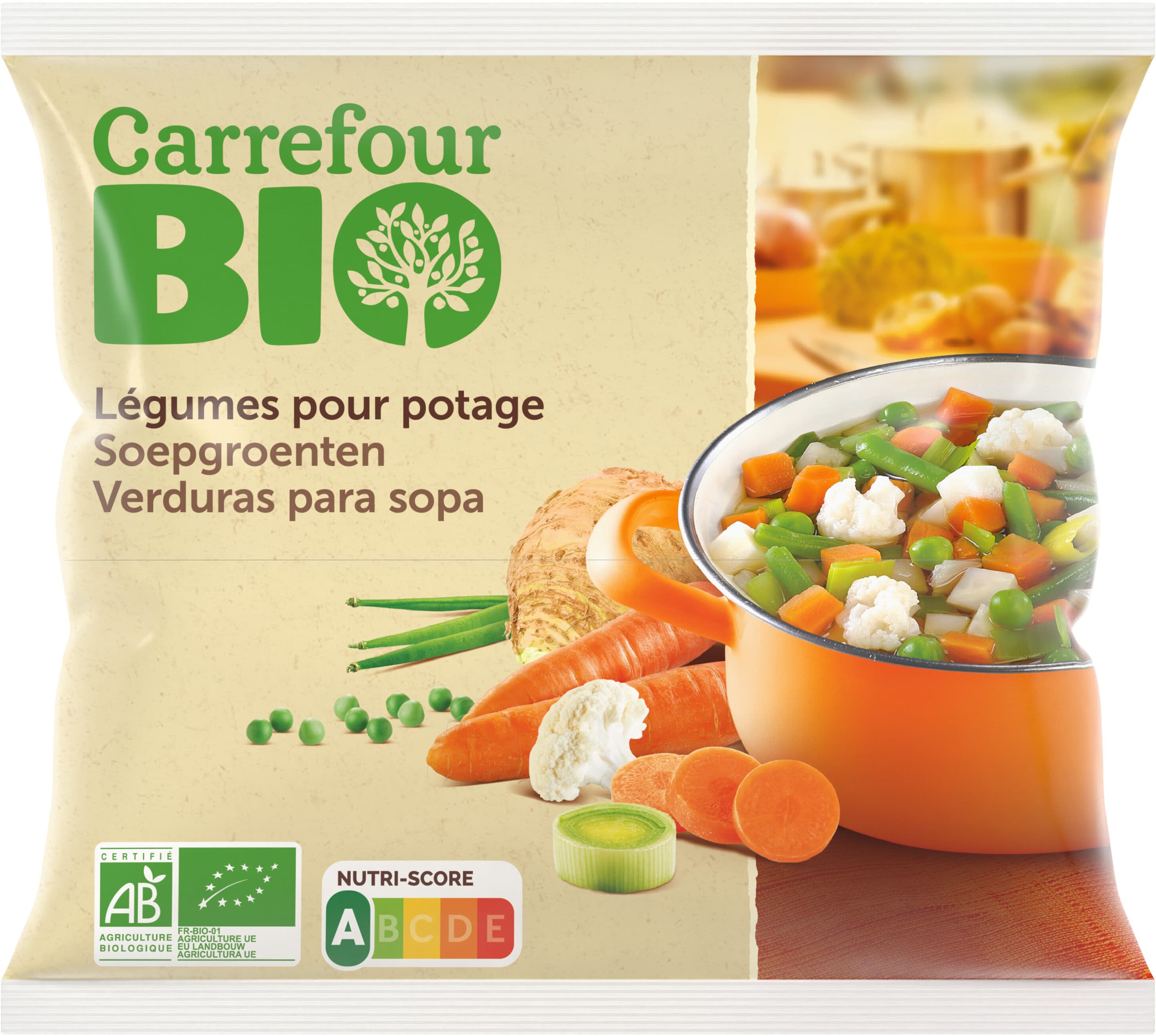 Carrefour BIO Légumes pour potage packshot
