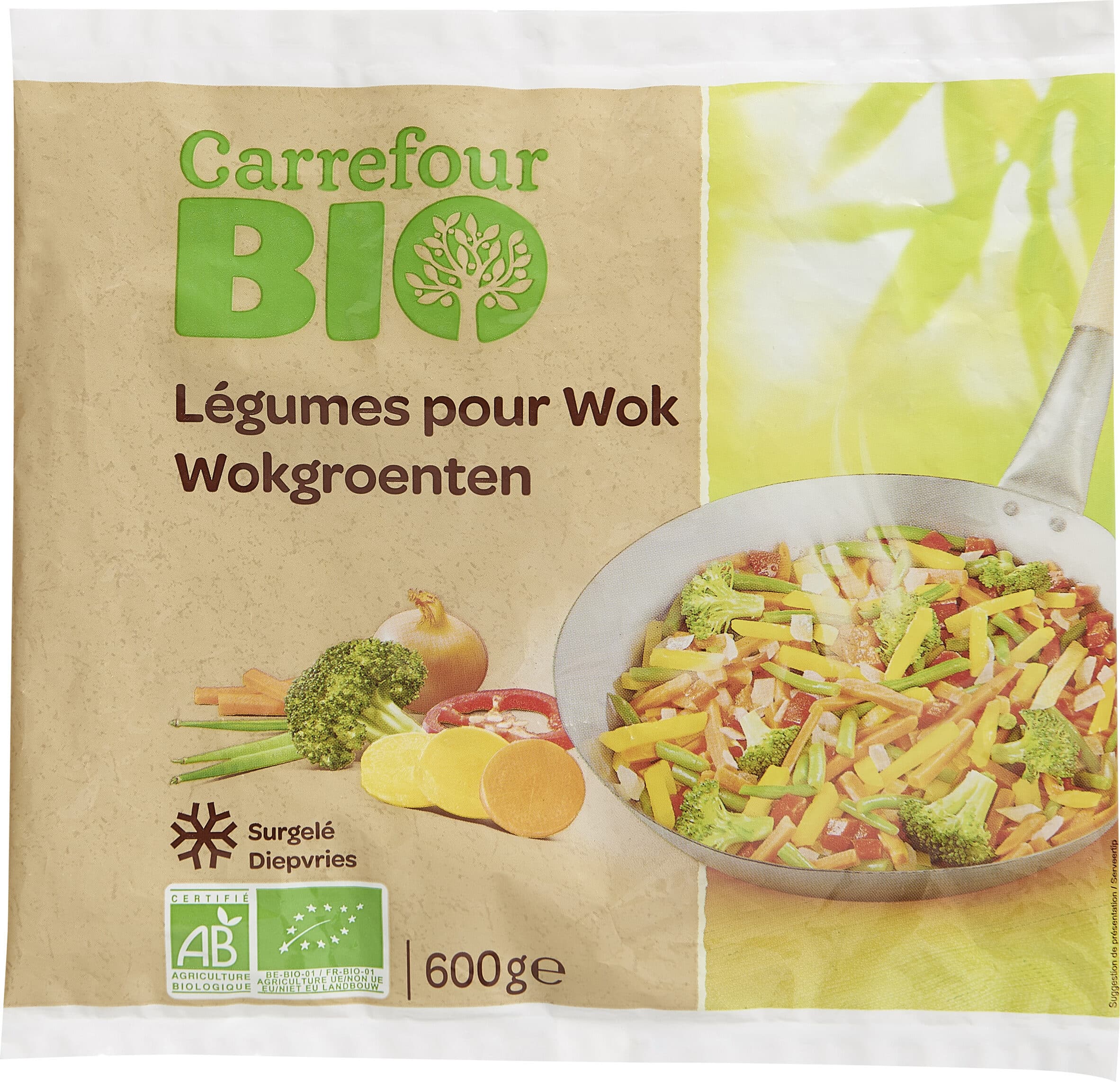 Carrefour Légumes pour wok packshot