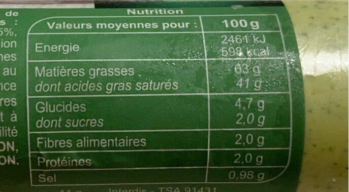 Carrefour Assaisonnement au beurre, ail et packshot