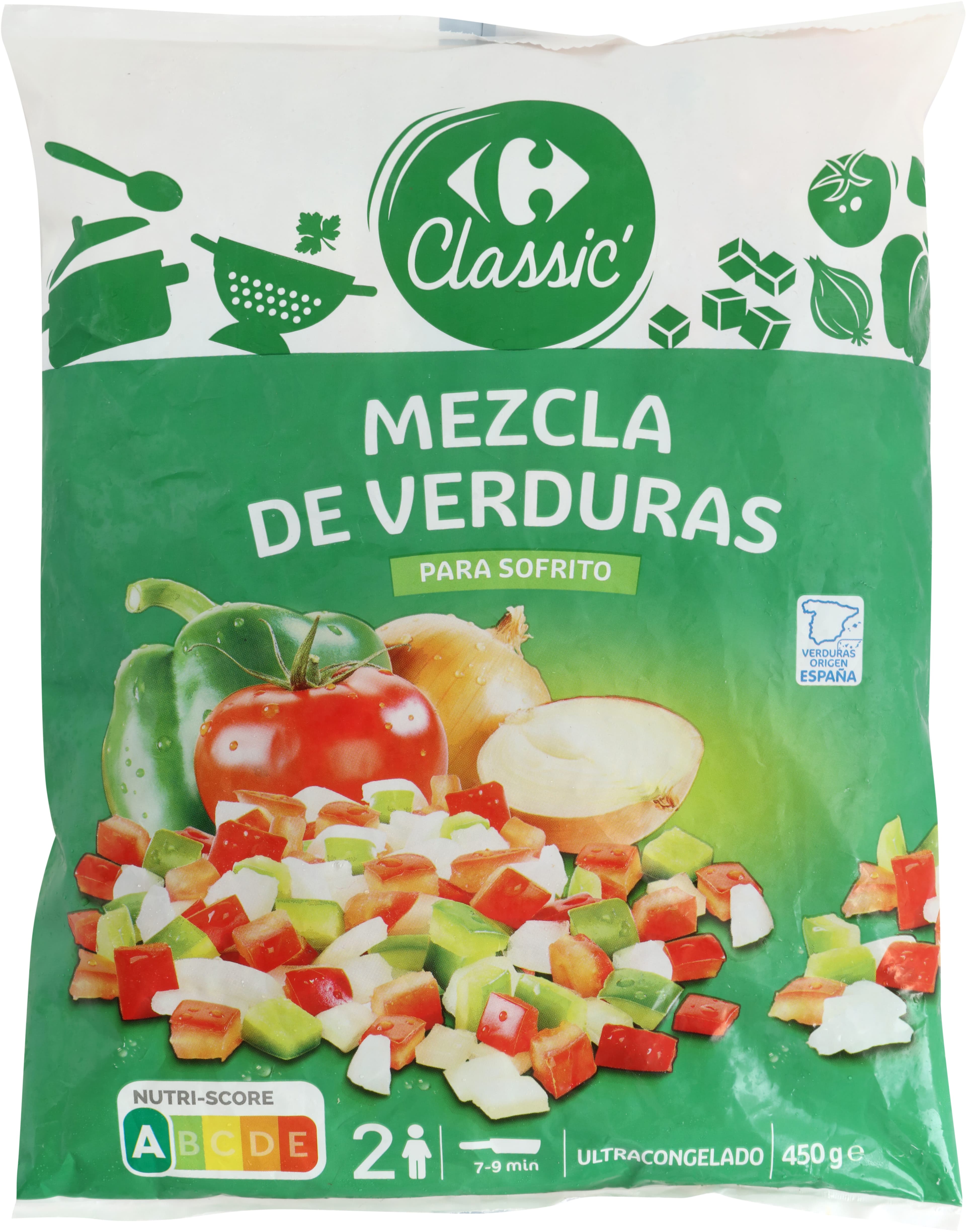 Carrefour Mezcla para sofritos packshot