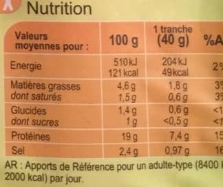 Carrefour Jambon de Dinde Halal packshot