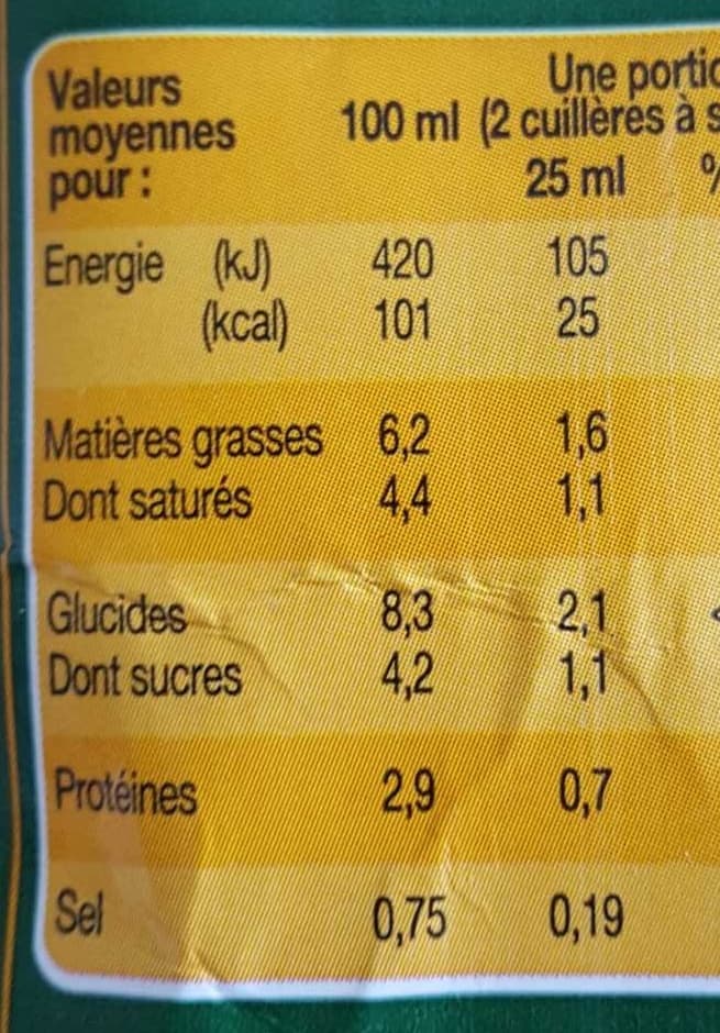 Carrefour Sauce BECHAMEL packshot