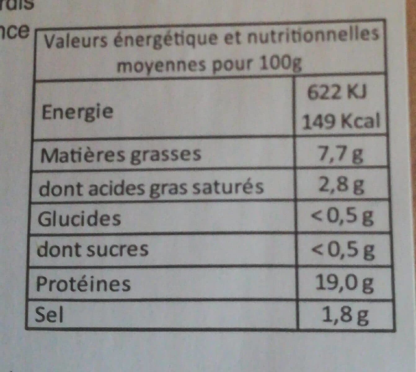 Carrefour Jambon cuit fumé packshot