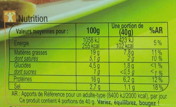 Carrefour Pâté de Volaille Halal packshot