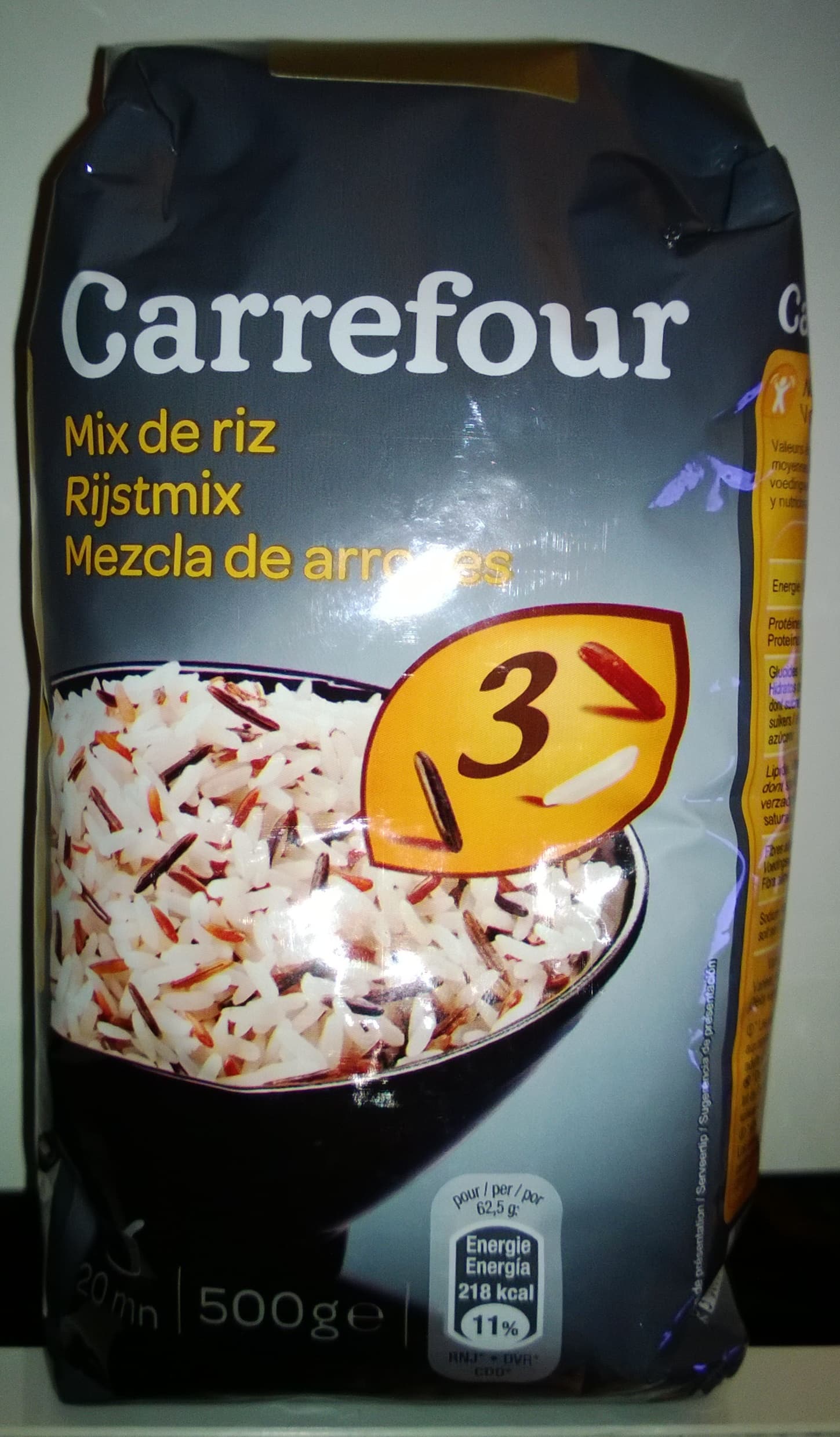 Carrefour Mix de riz packshot