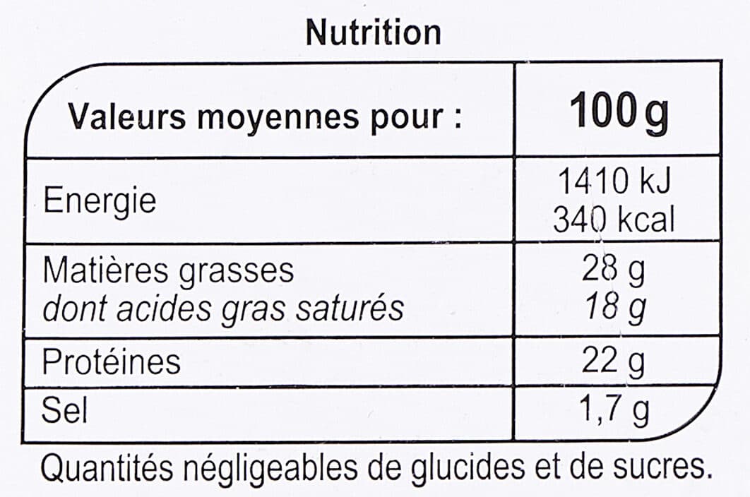 Carrefour LA Raclette SANS CROÛTE classique packshot