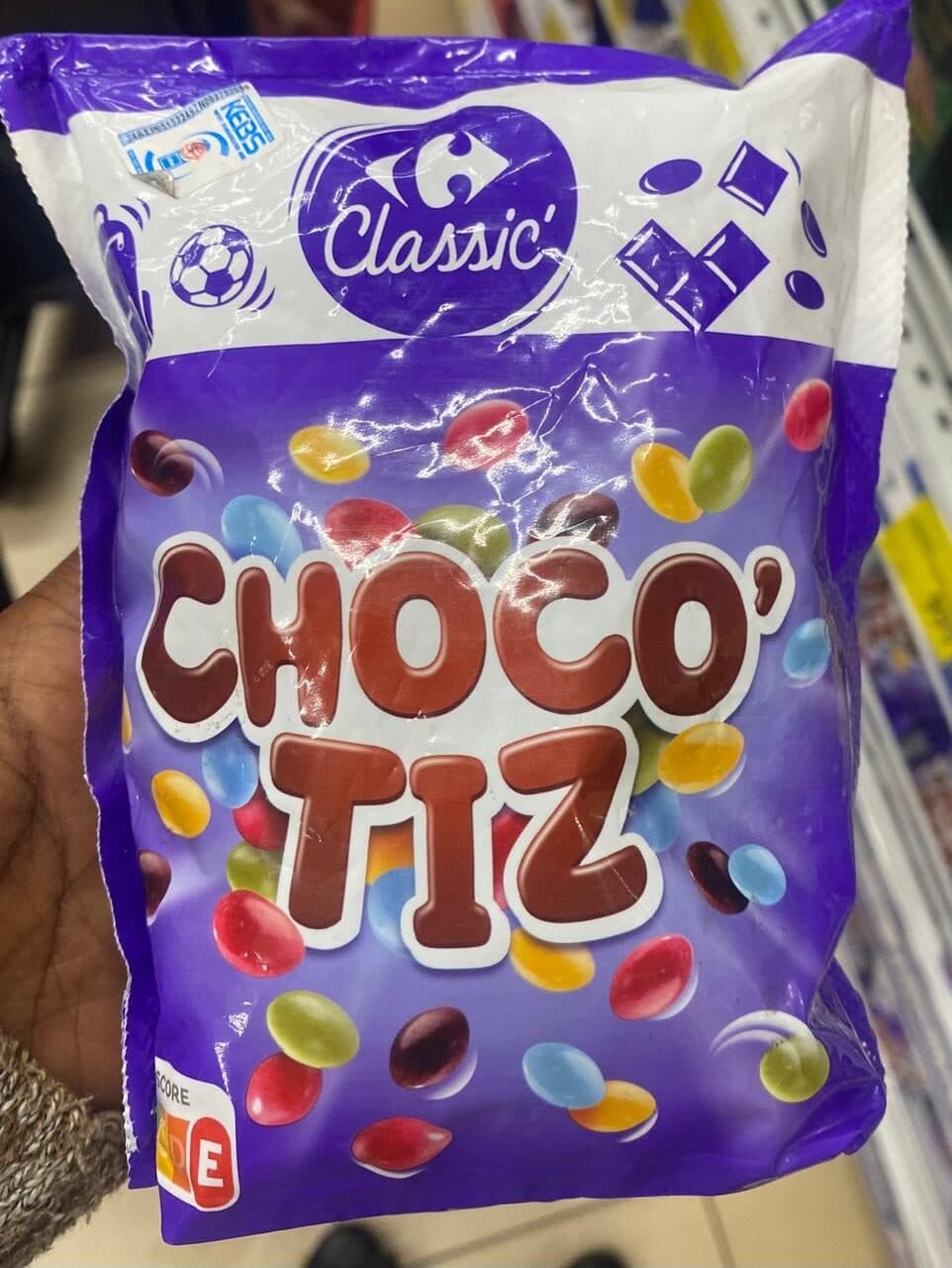 Carrefour Choco' tiz packshot