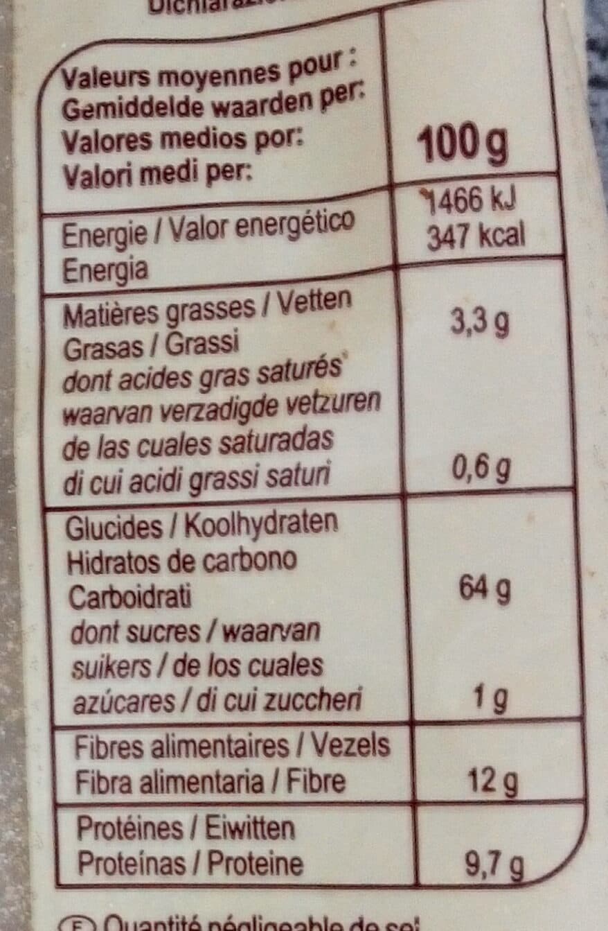 Carrefour BIO Muesli 5 céréales nature packshot