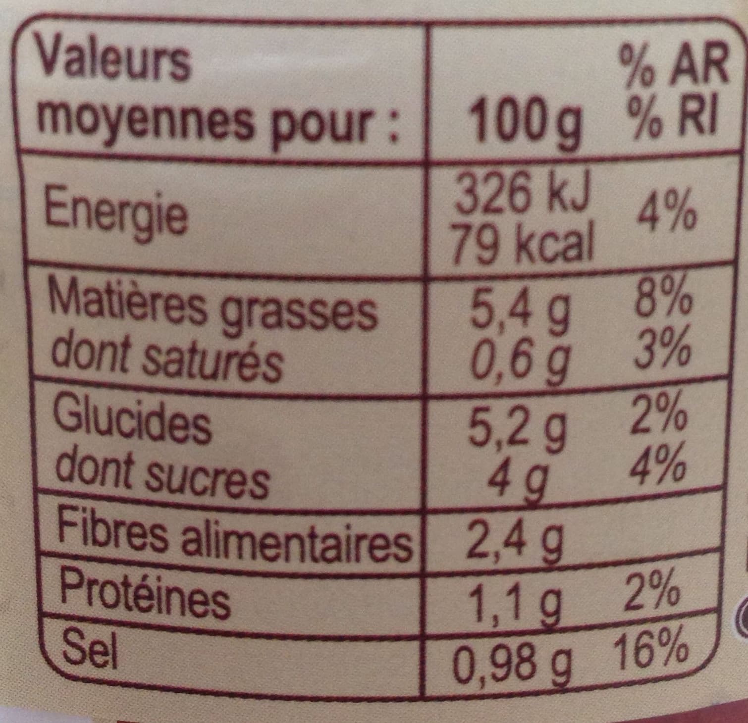 Carrefour BIO Aubergines à la Provençale packshot