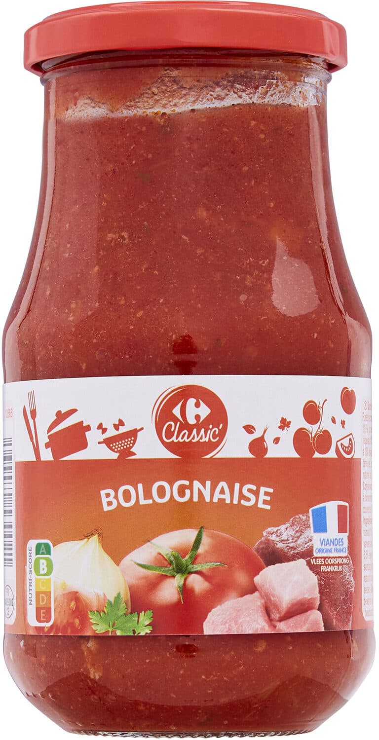 Carrefour Bolognaise packshot