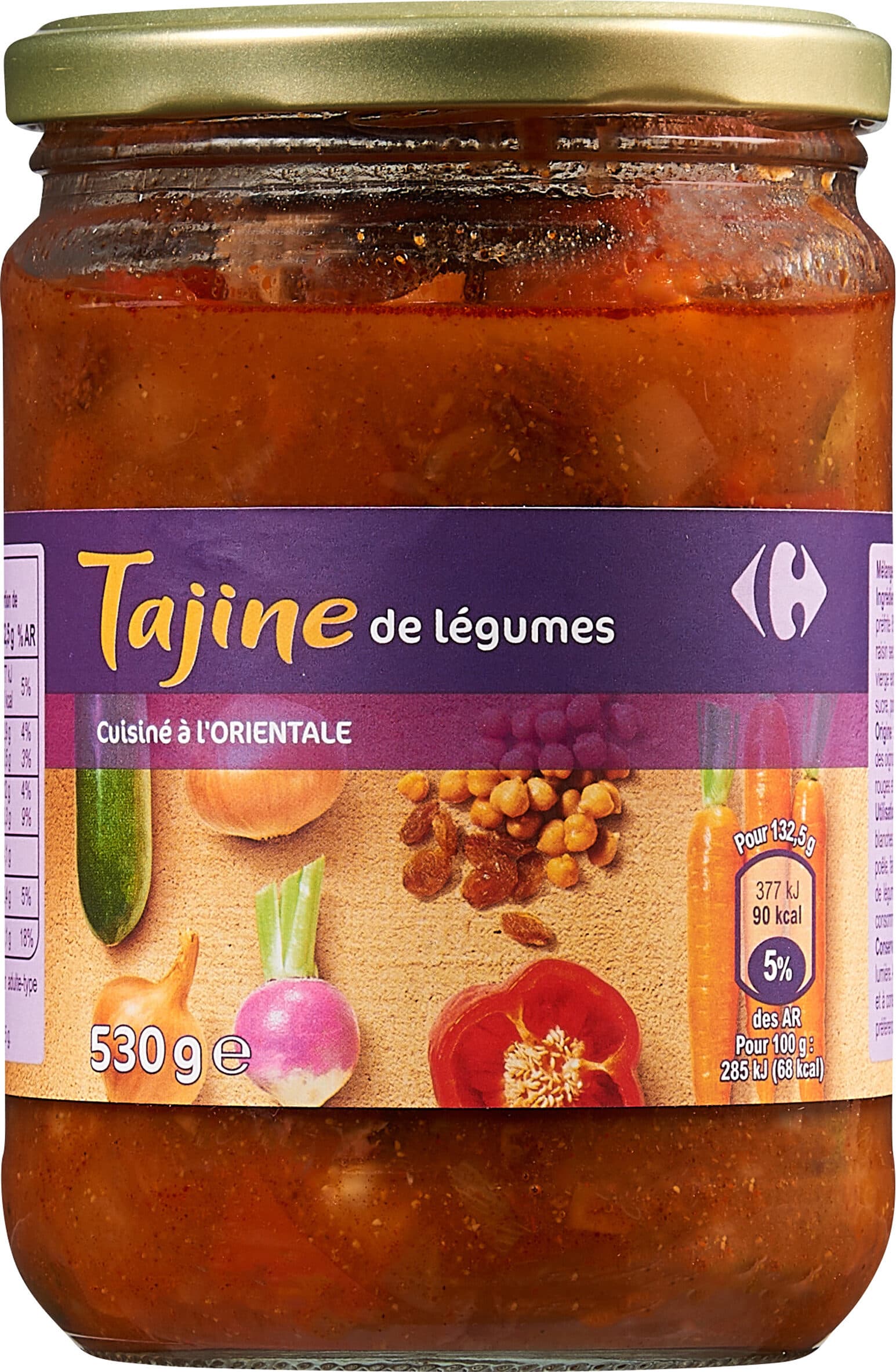 Carrefour Tajine de légumes packshot