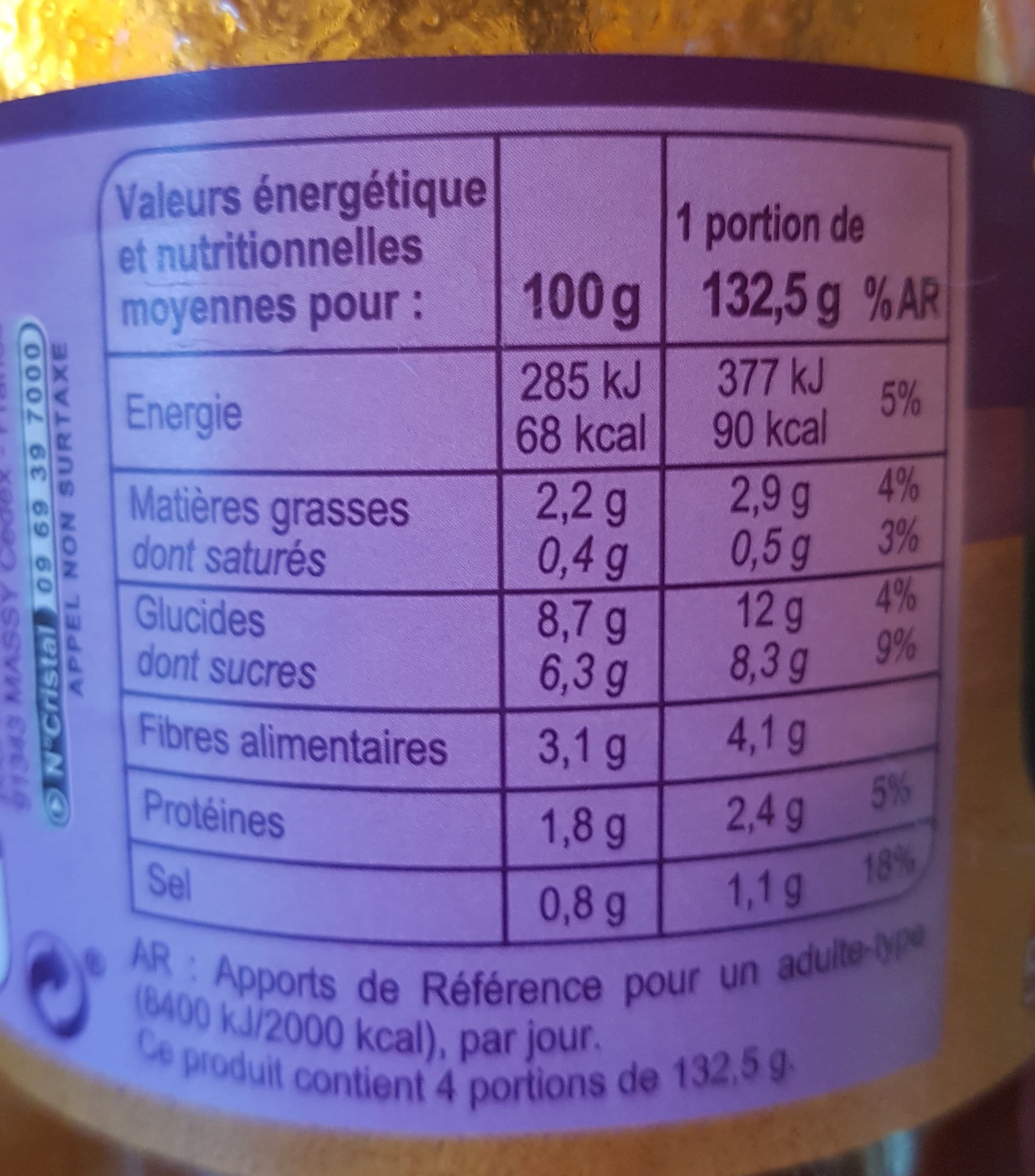 Carrefour Tajine de légumes packshot