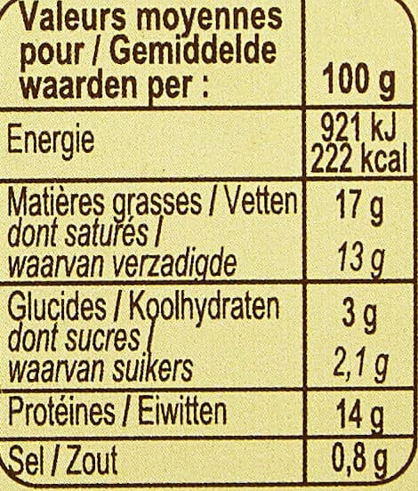 Carrefour BIO Fromage frais de chèvre nature bio packshot