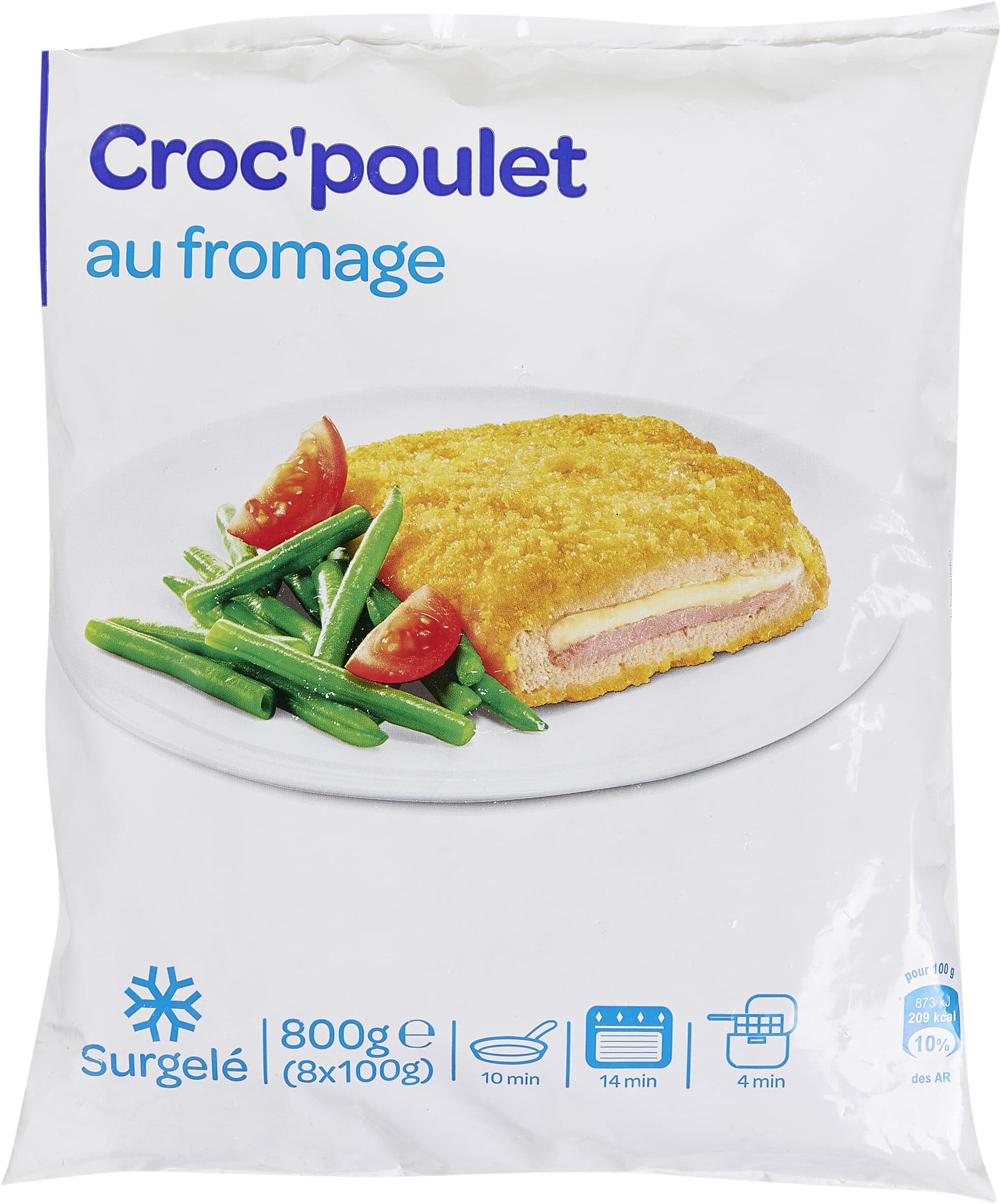 Carrefour Croc'poulet au fromage packshot