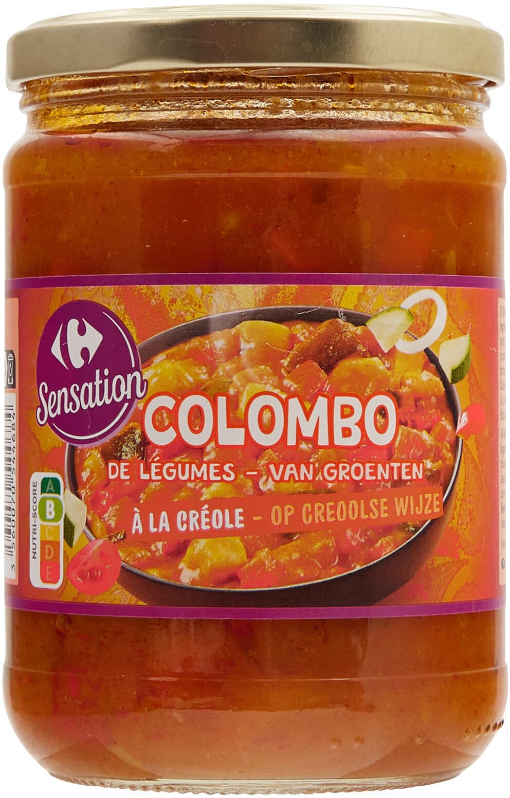Carrefour Colombo de légumes à la créole packshot