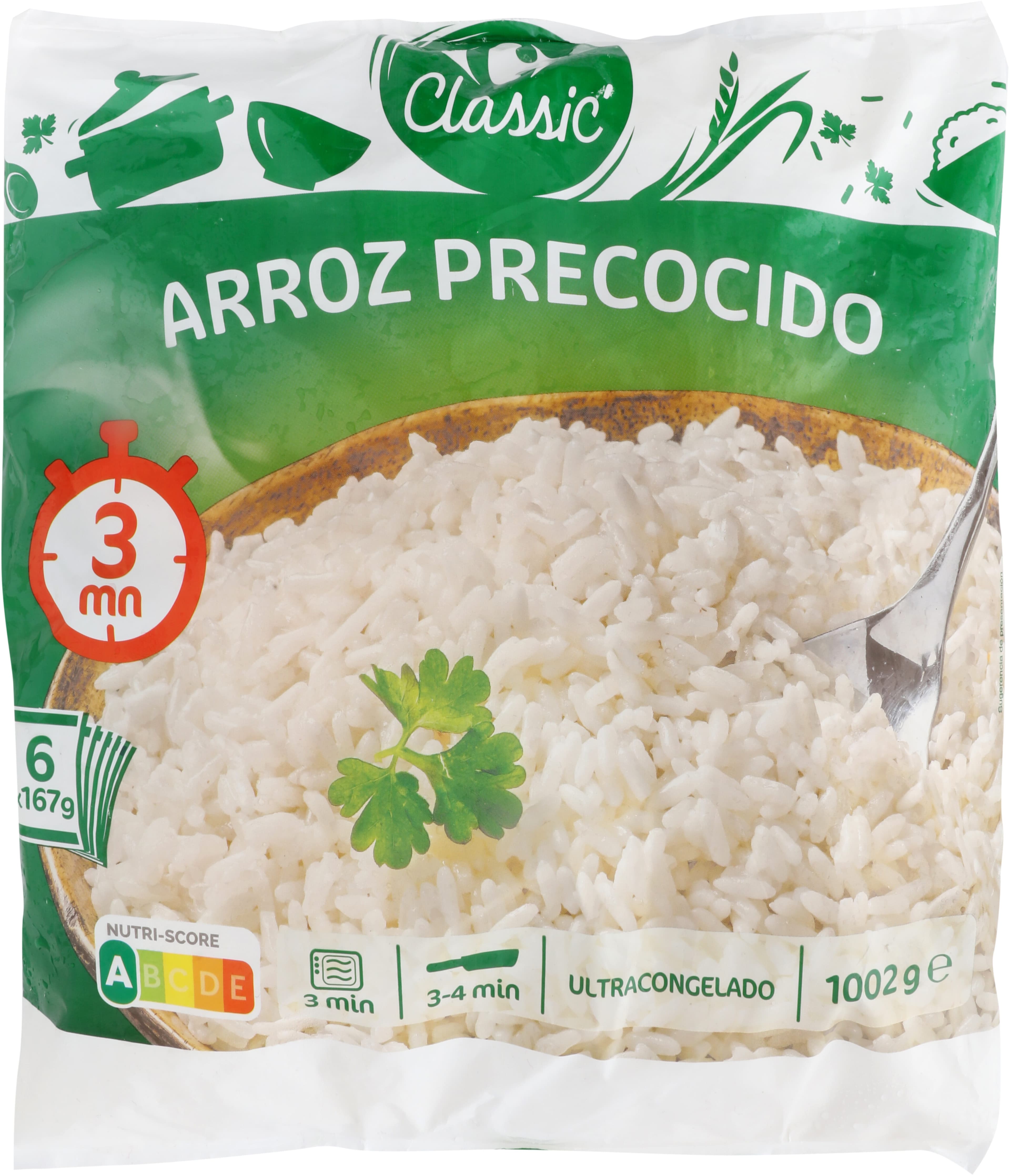 Carrefour Arroz blanco precocido packshot