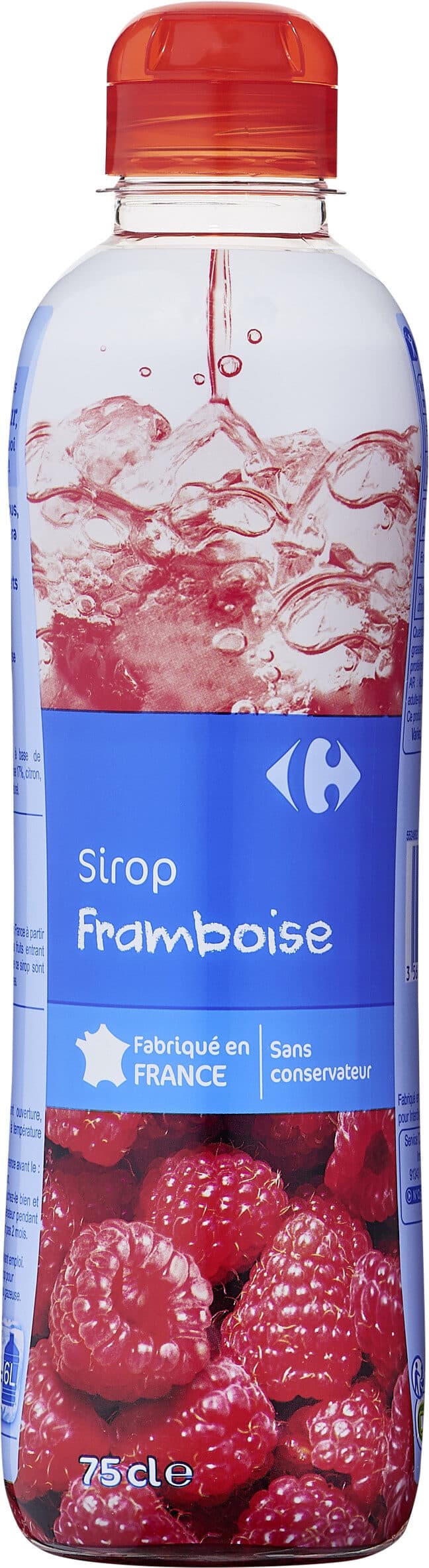 Carrefour Sirop Framboise packshot