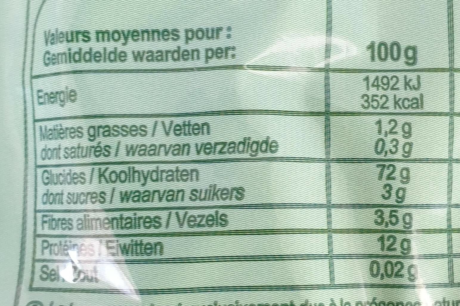 Carrefour Farfalle packshot