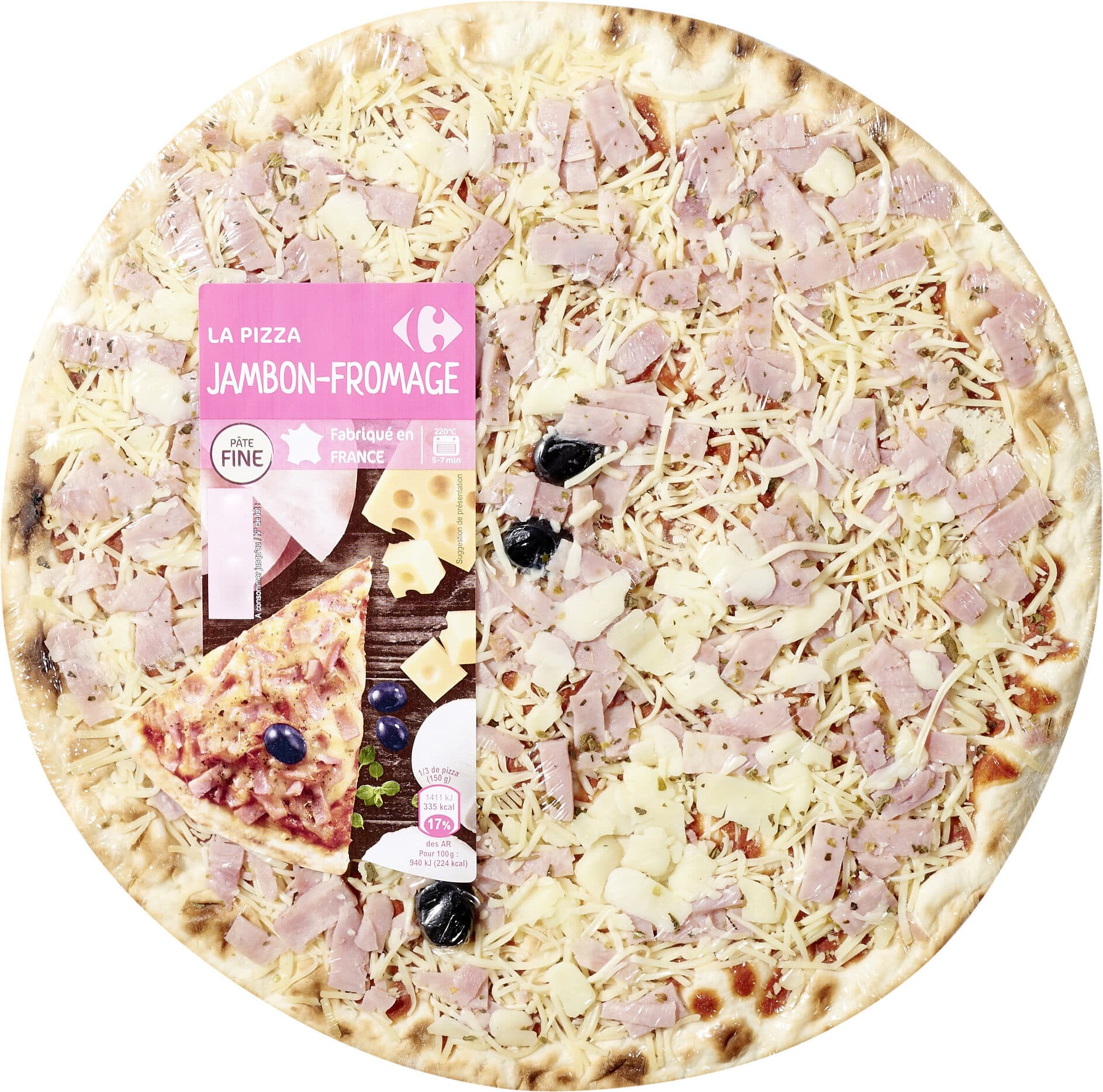 Carrefour Jambon - fromages packshot