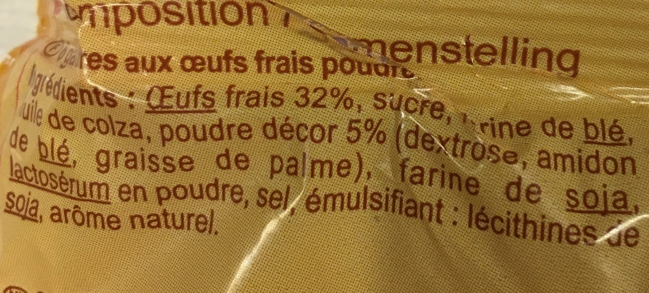 Carrefour 6 Gaufres Poudrées au sucre packshot