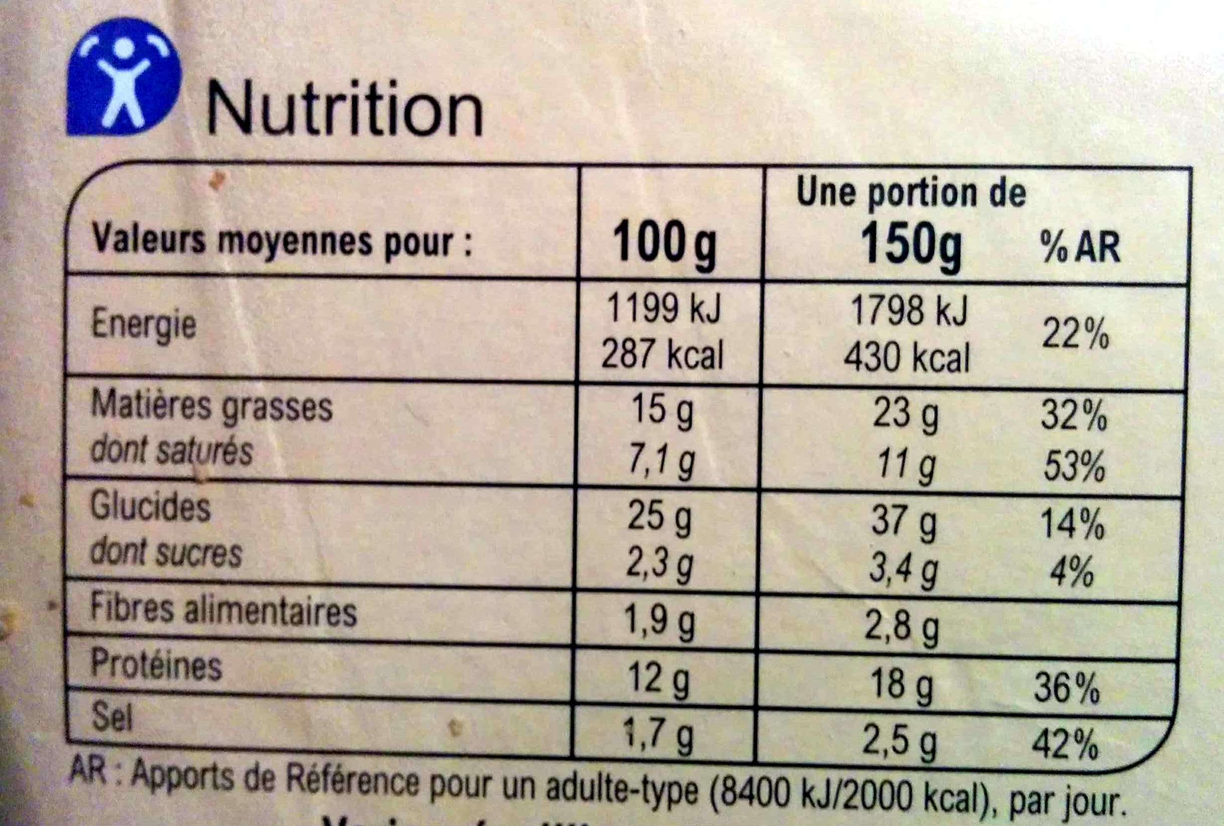 CARREFOUR BON APP Croque Monsieur Jambon Fomage packshot