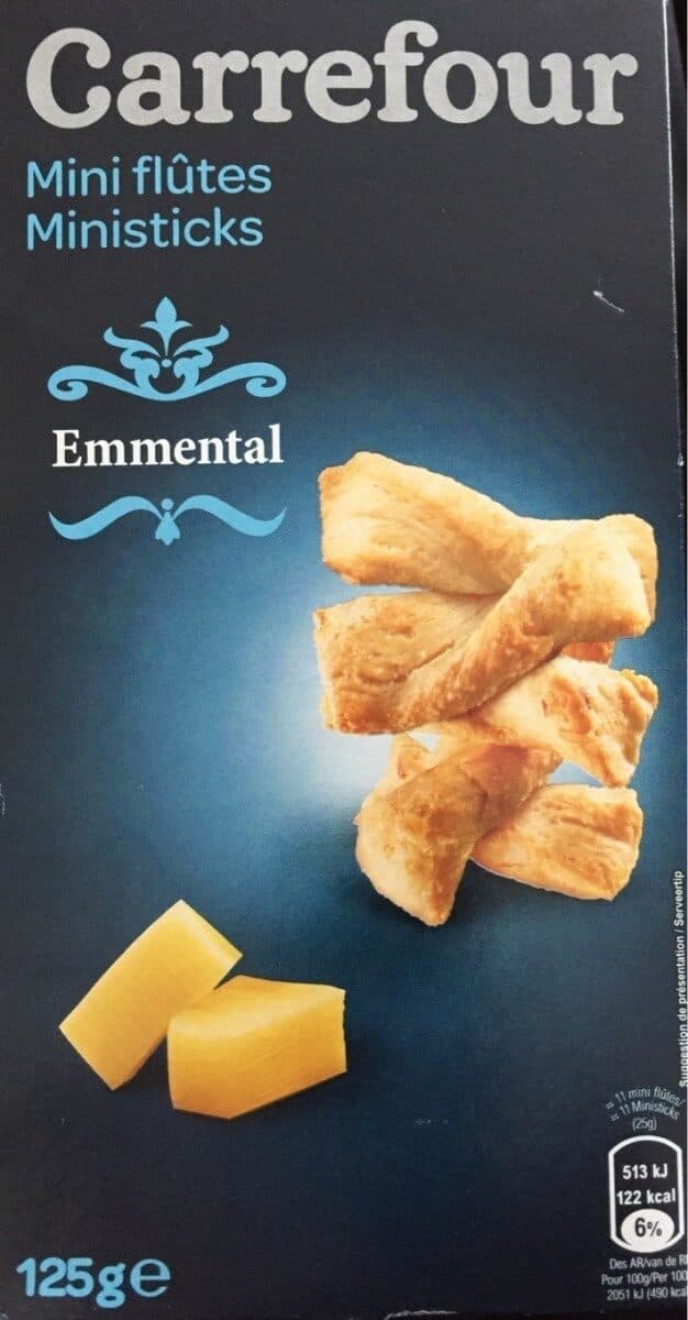 Carrefour Torselini's À l'emmental packshot