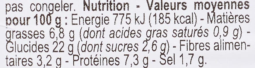 Bon app' Jambon crudités packshot