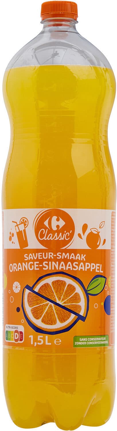 Carrefour Saveur orange packshot