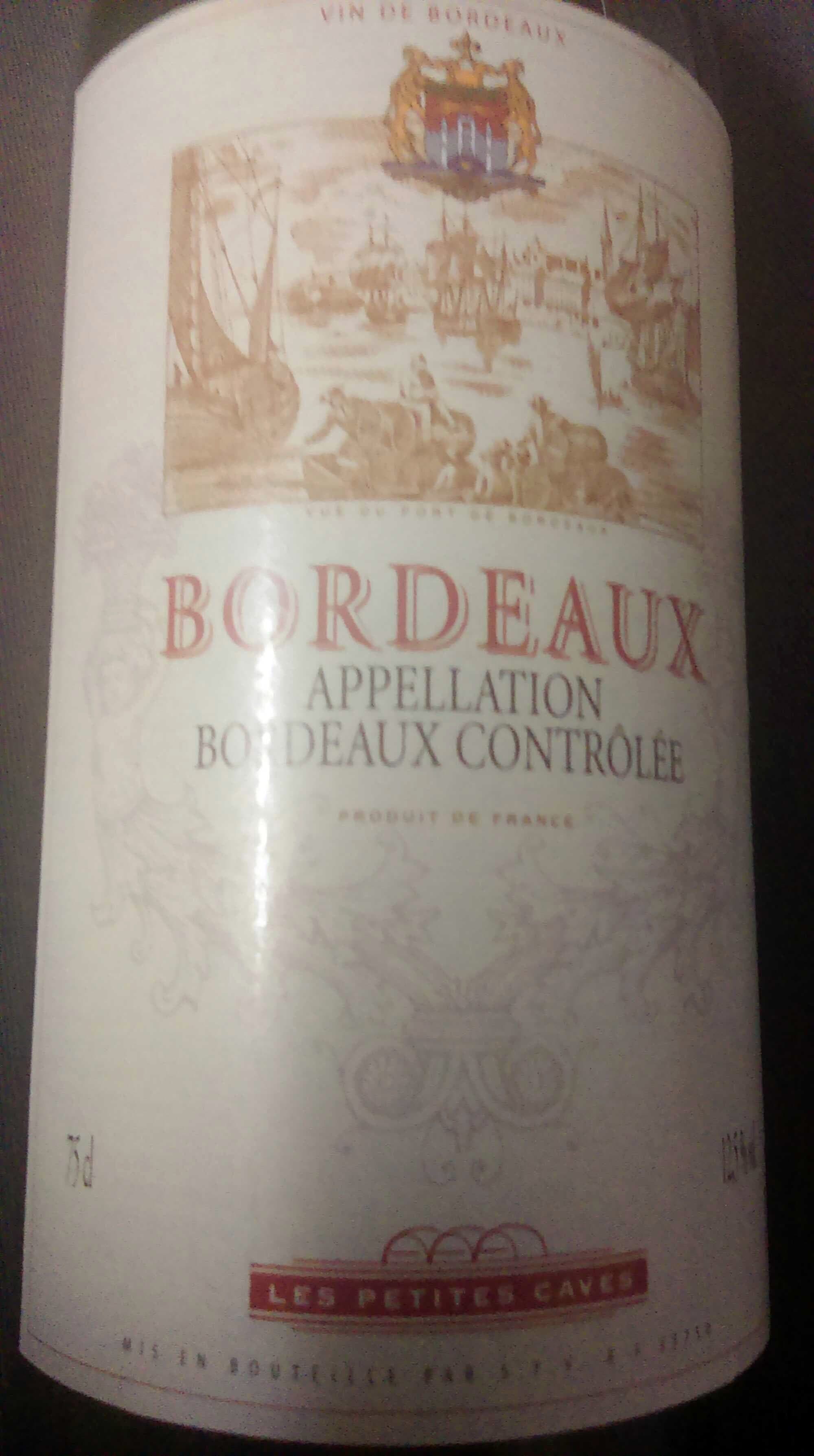 Les Petites Caves Vin de Bordeaux packshot