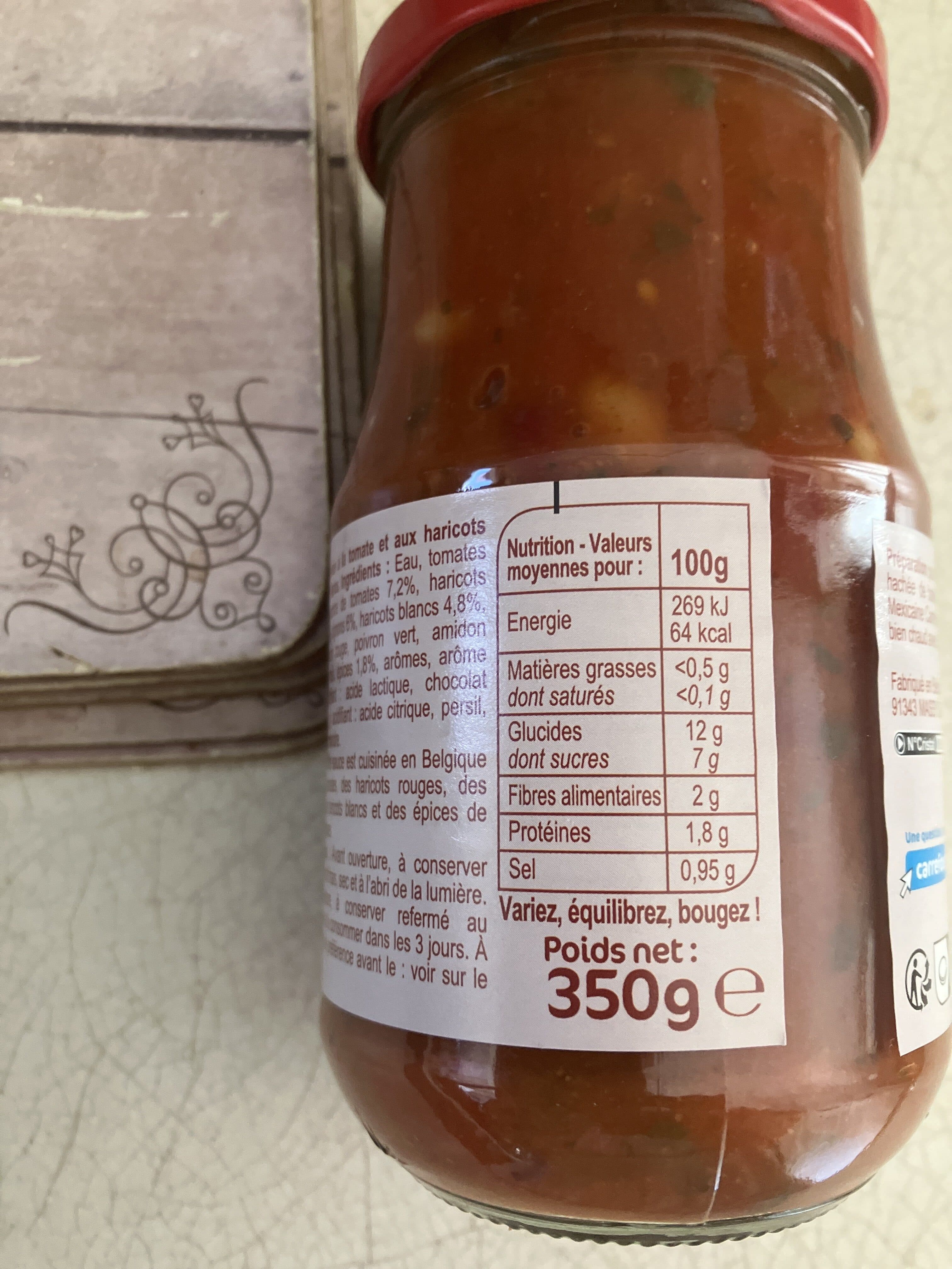 Carrefour Sauce mexicaine pour chili packshot