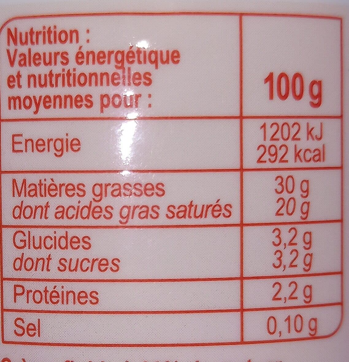 CMI (Carrefour Marchandises Internationales) Crème Fleurette entière packshot