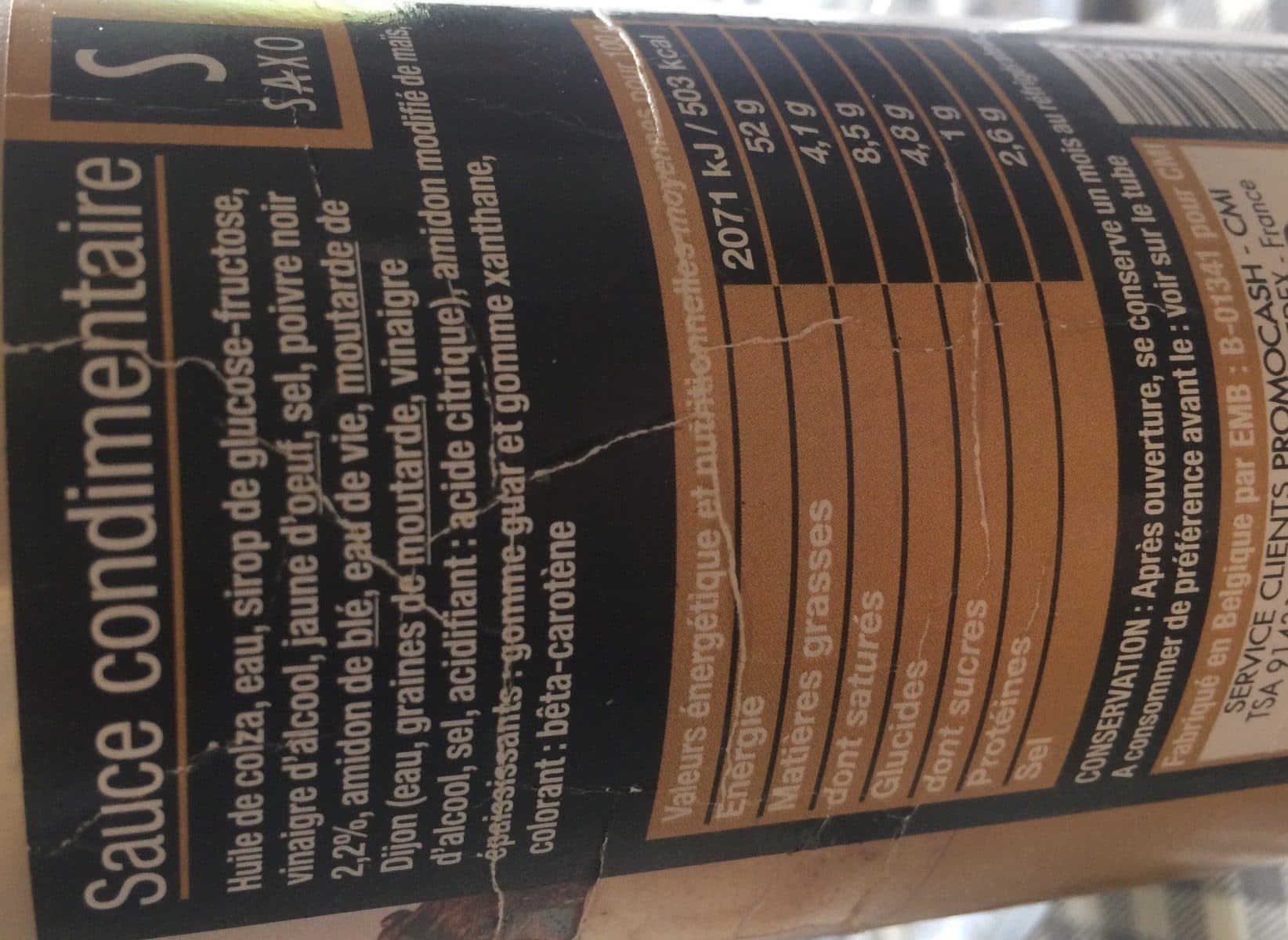 Carrefour Sauce poivre packshot