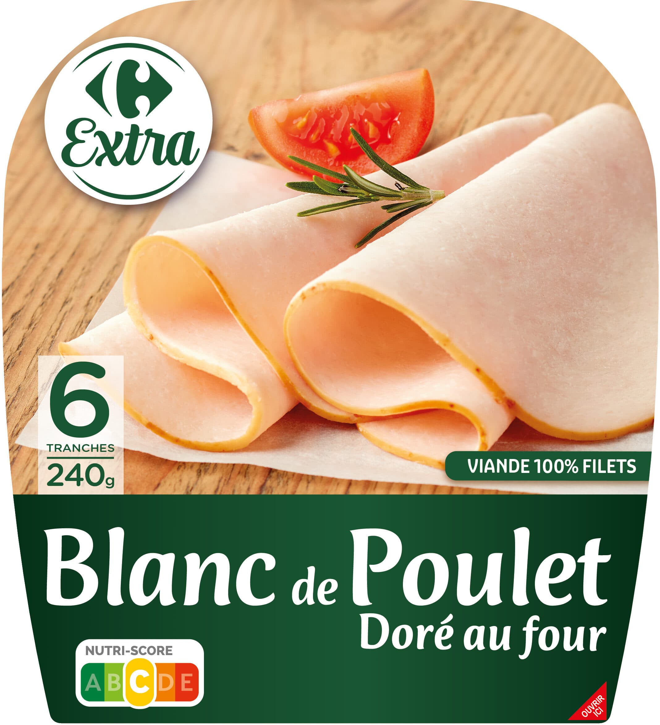 CMI (Carrefour Marchandises Internationales) Blanc de poulet Doré au Four packshot