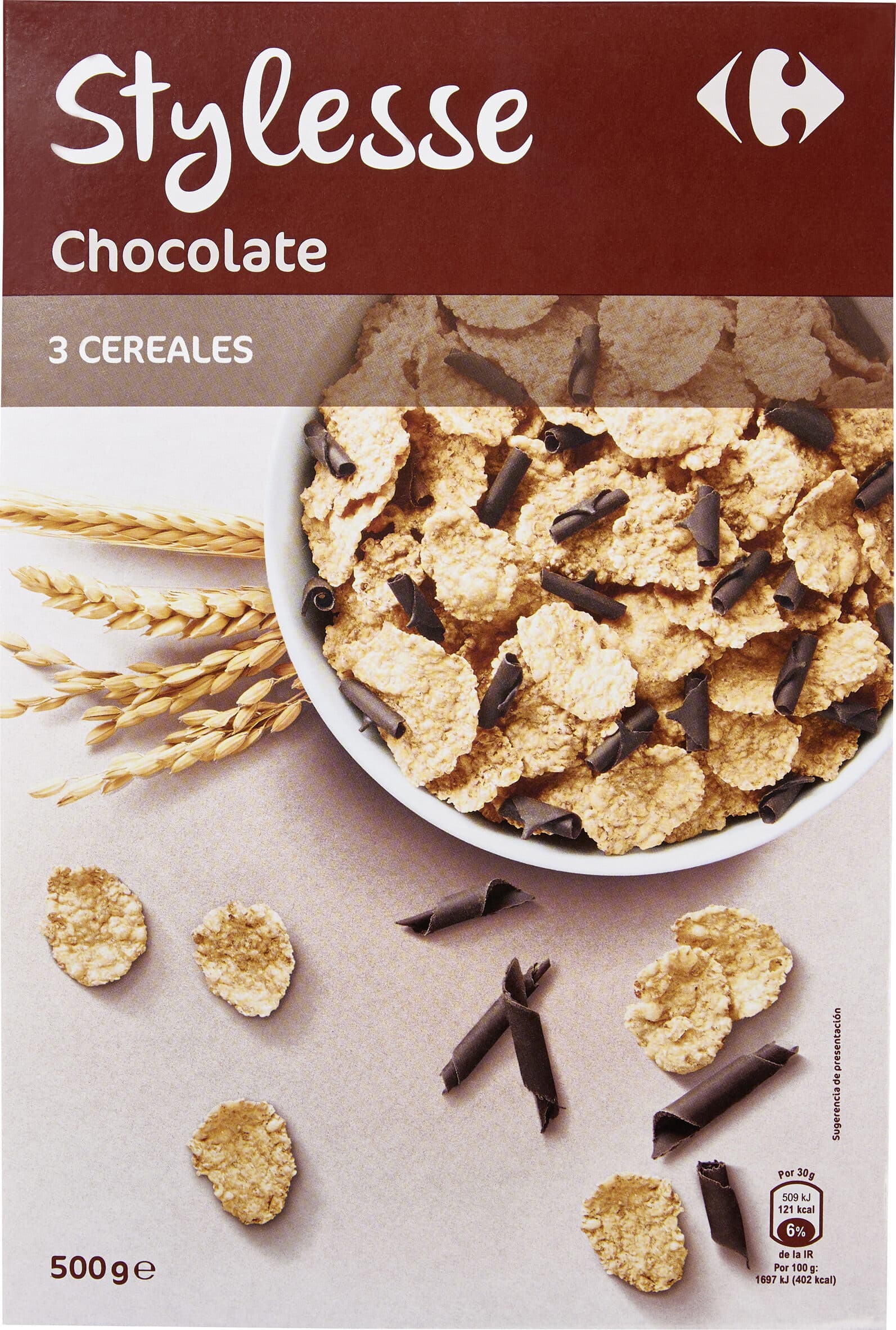 Carrefour Stylesse chocolat noir packshot