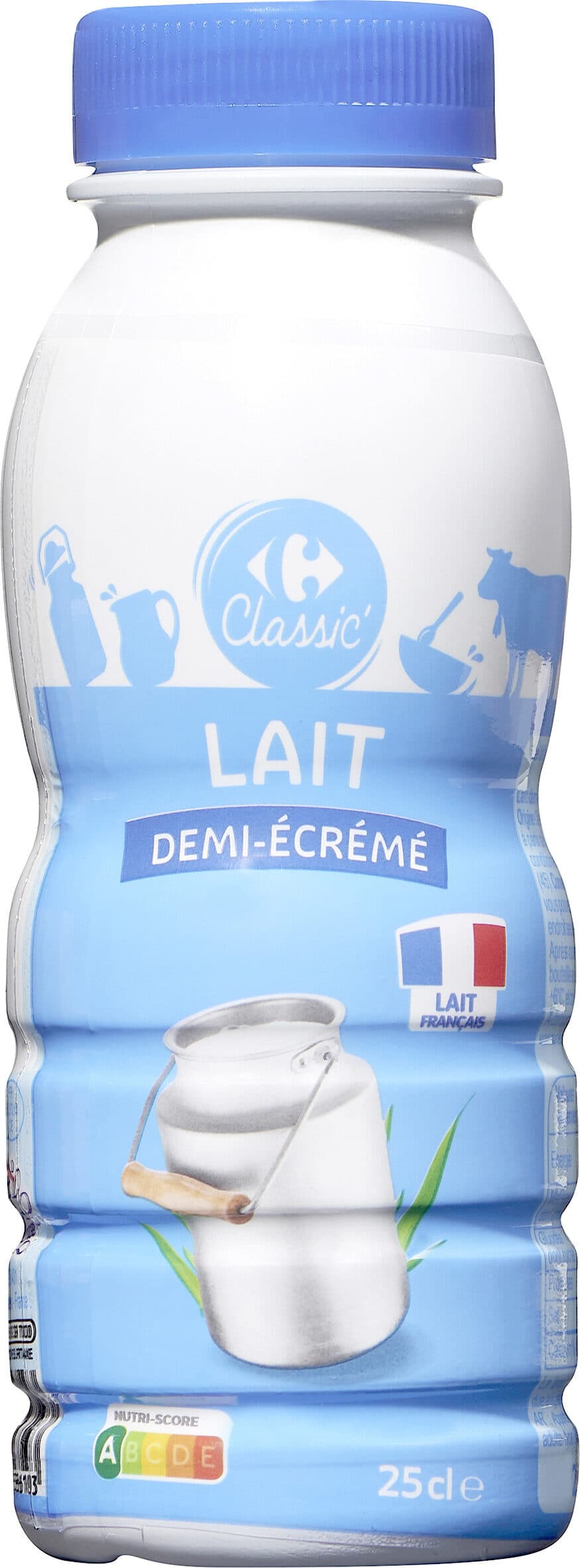 CMI (Carrefour Marchandises Internationales) Lait DEMI-ÉCRÉMÉ packshot