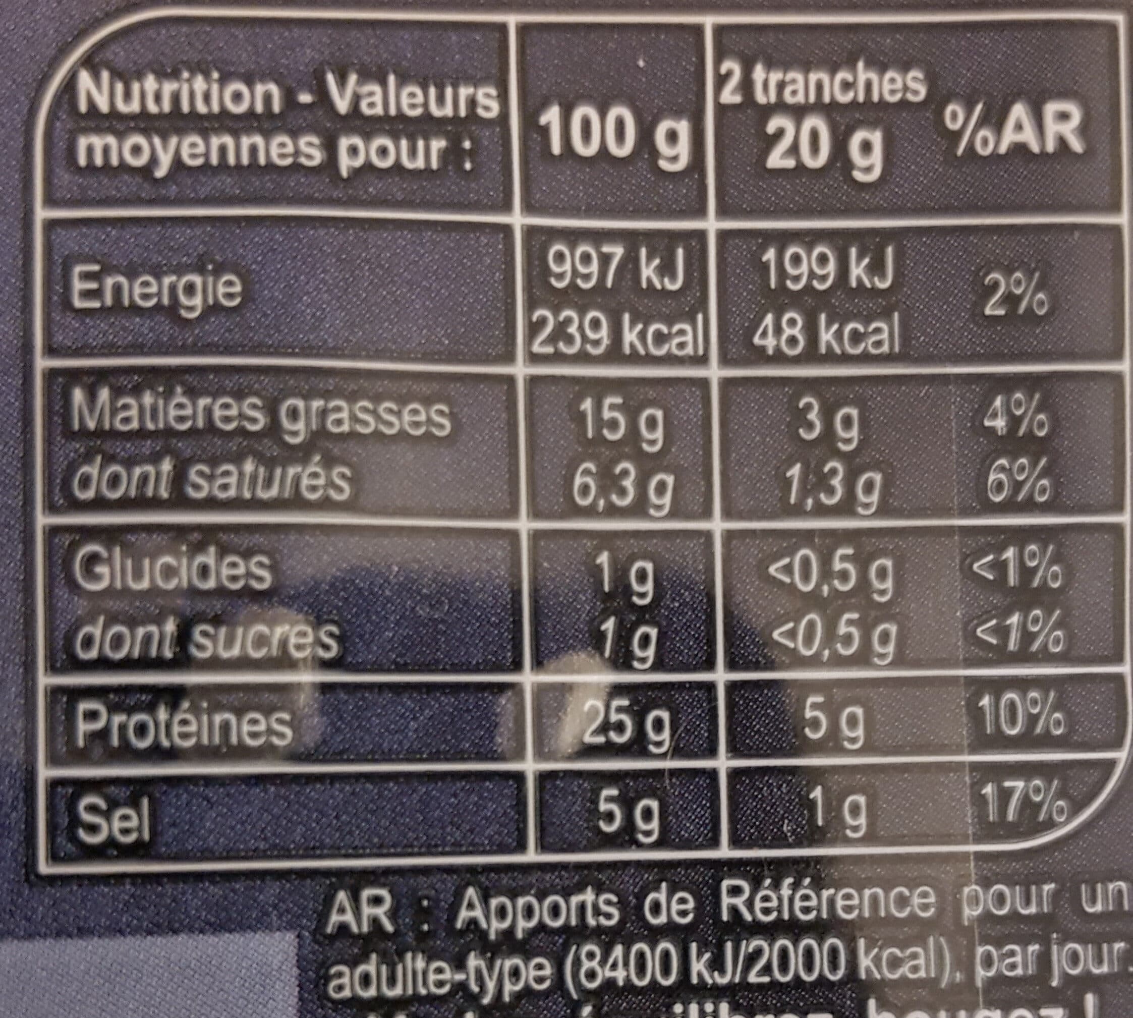 Carrefour Jambon Cru Fumé Forêt Noire packshot