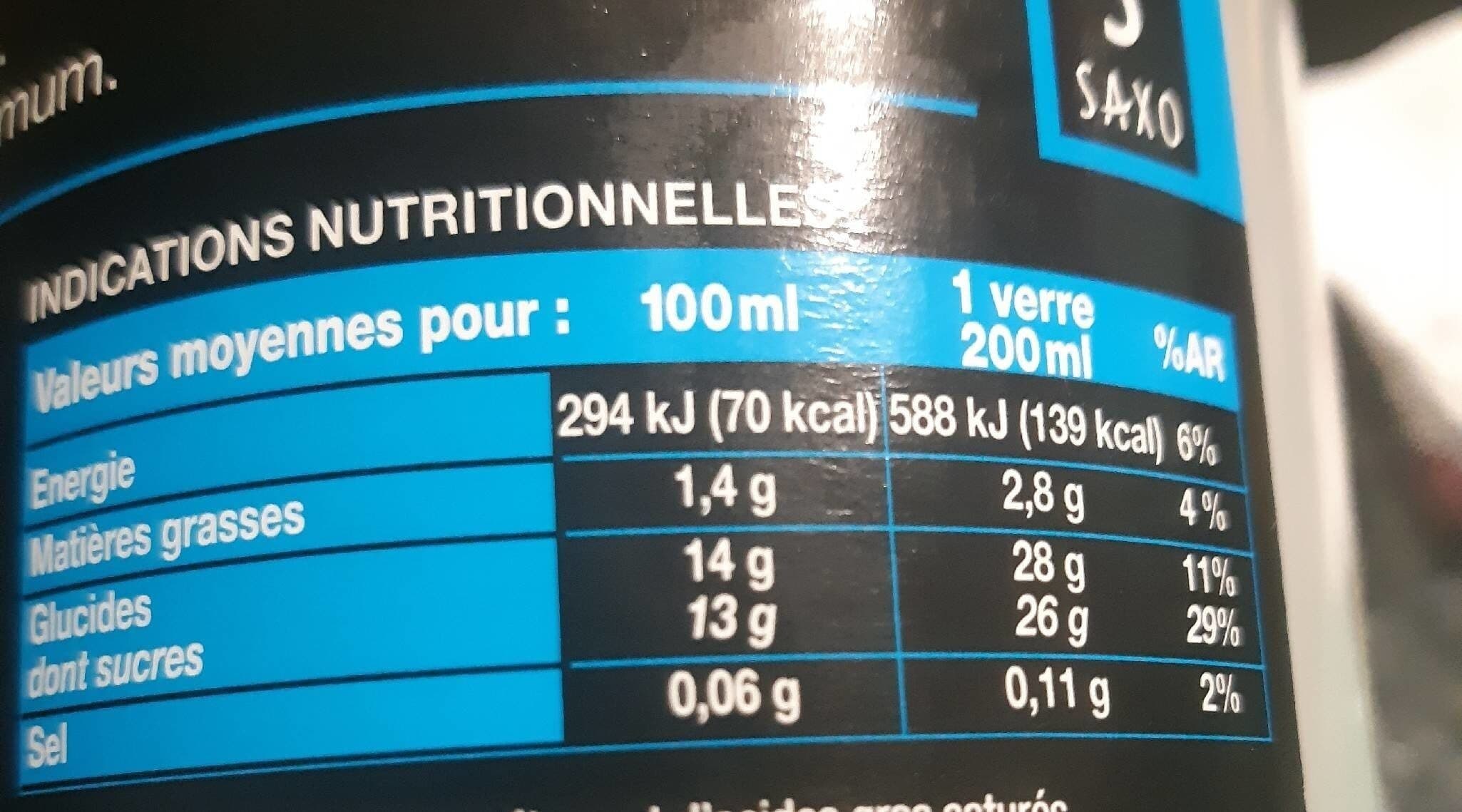 Saxo Noix de coco packshot