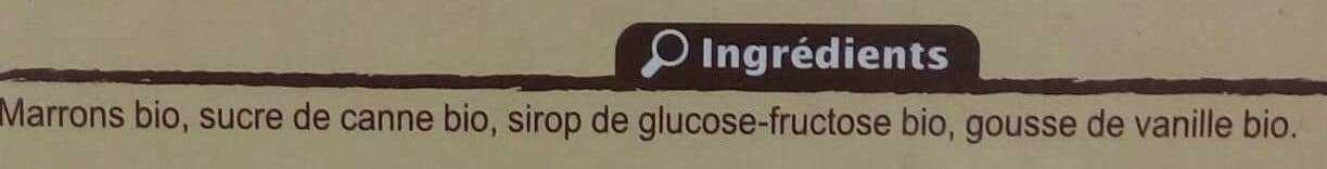 Carrefour BIO Marrons glacés packshot