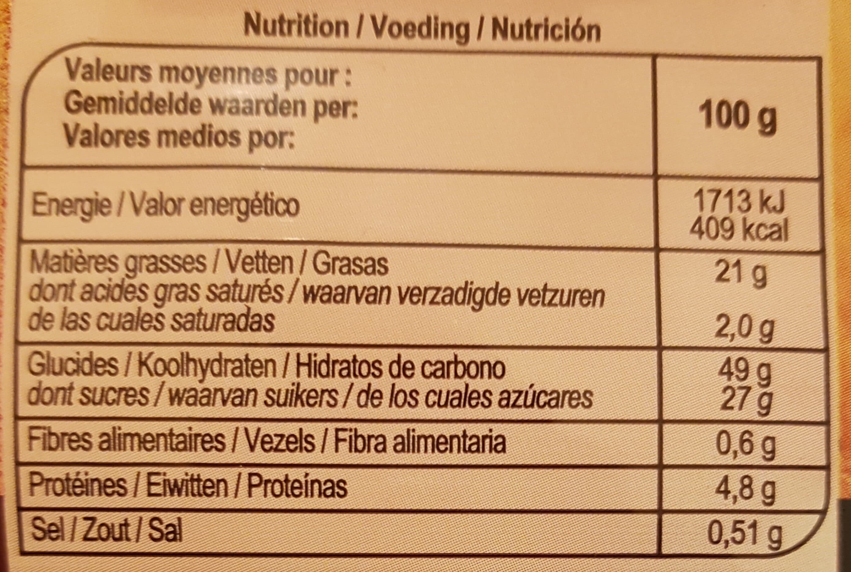Carrefour Moelleux Nature packshot