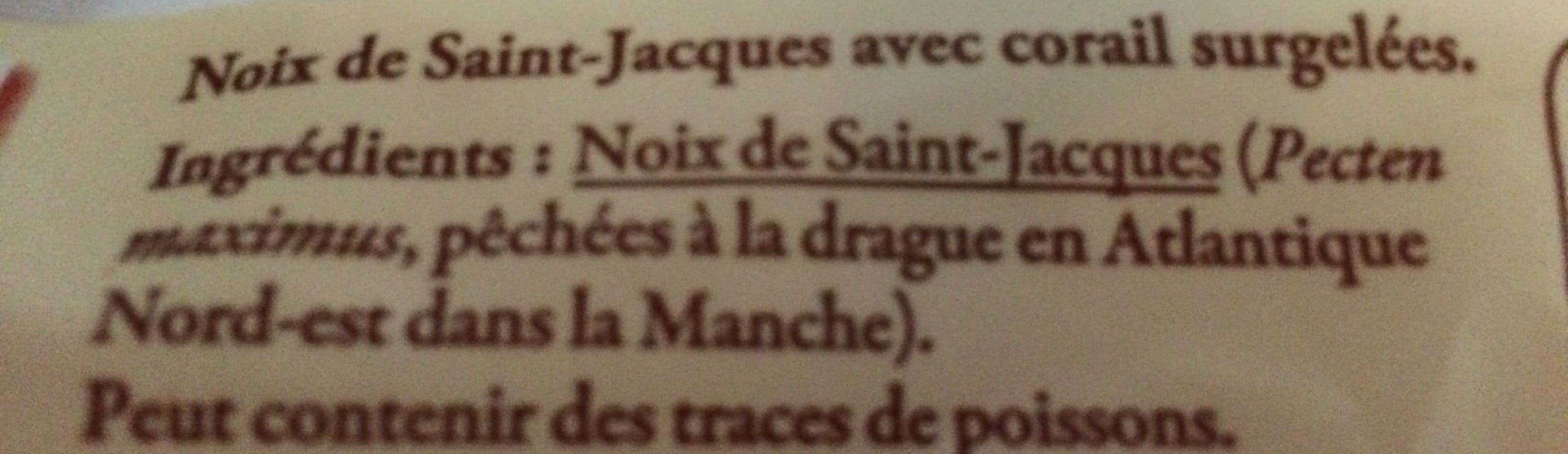 Carrefour Noix de Saint-Jacques* de Normandie packshot