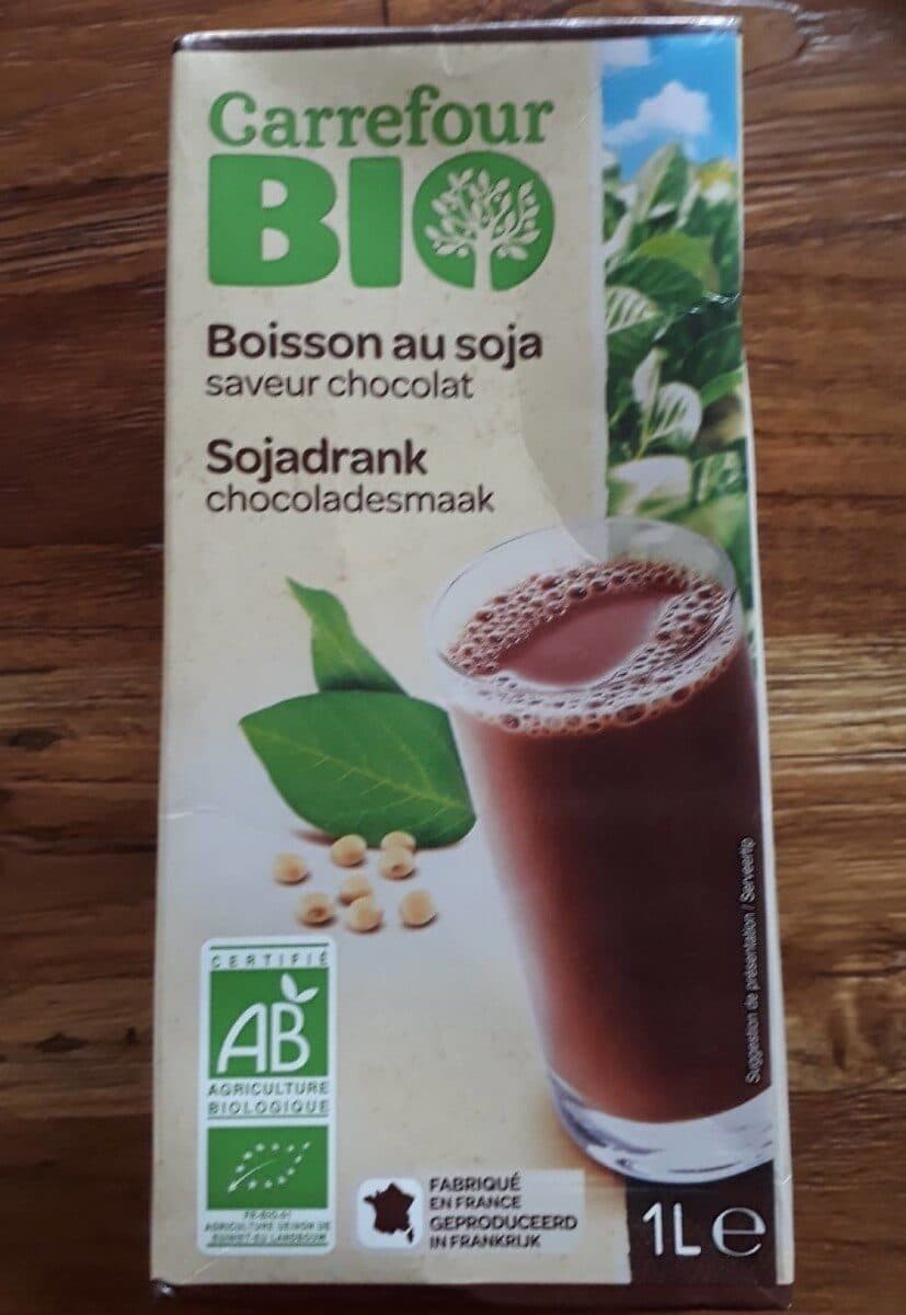 Carrefour BIO Boisson au soja saveur chocolat packshot