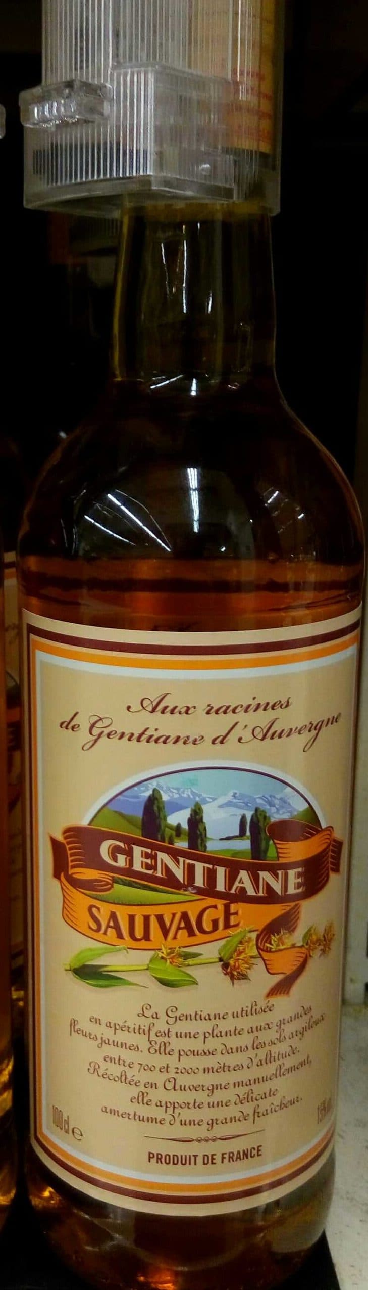 Carrefour Boisson a la gentiane sauvage packshot
