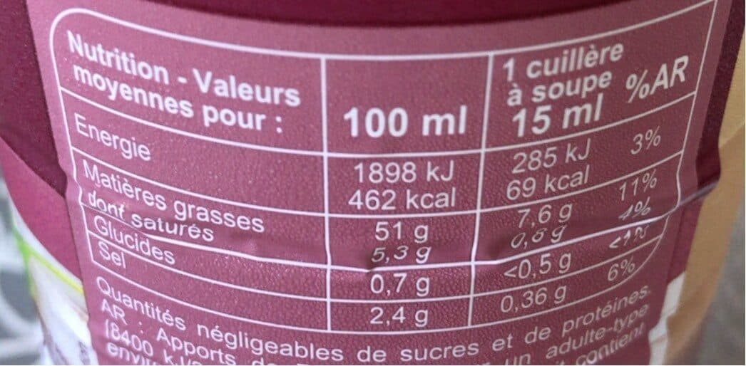 Carrefour Sauce vinaigrette à l’échalote packshot